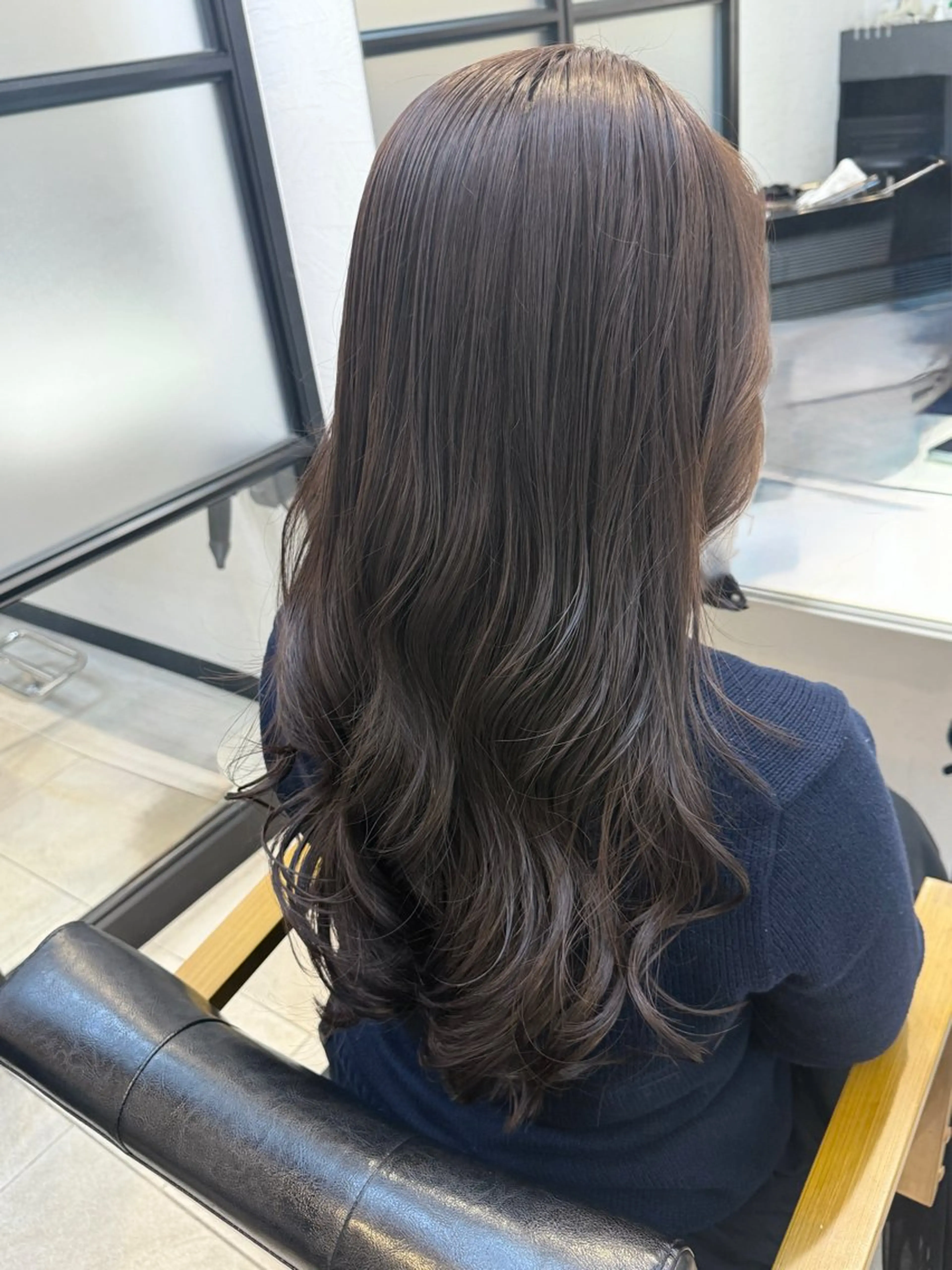 ロング カット ヘアカラー トリートメント 5 Noble ct .町田美容室のヘアスタイル