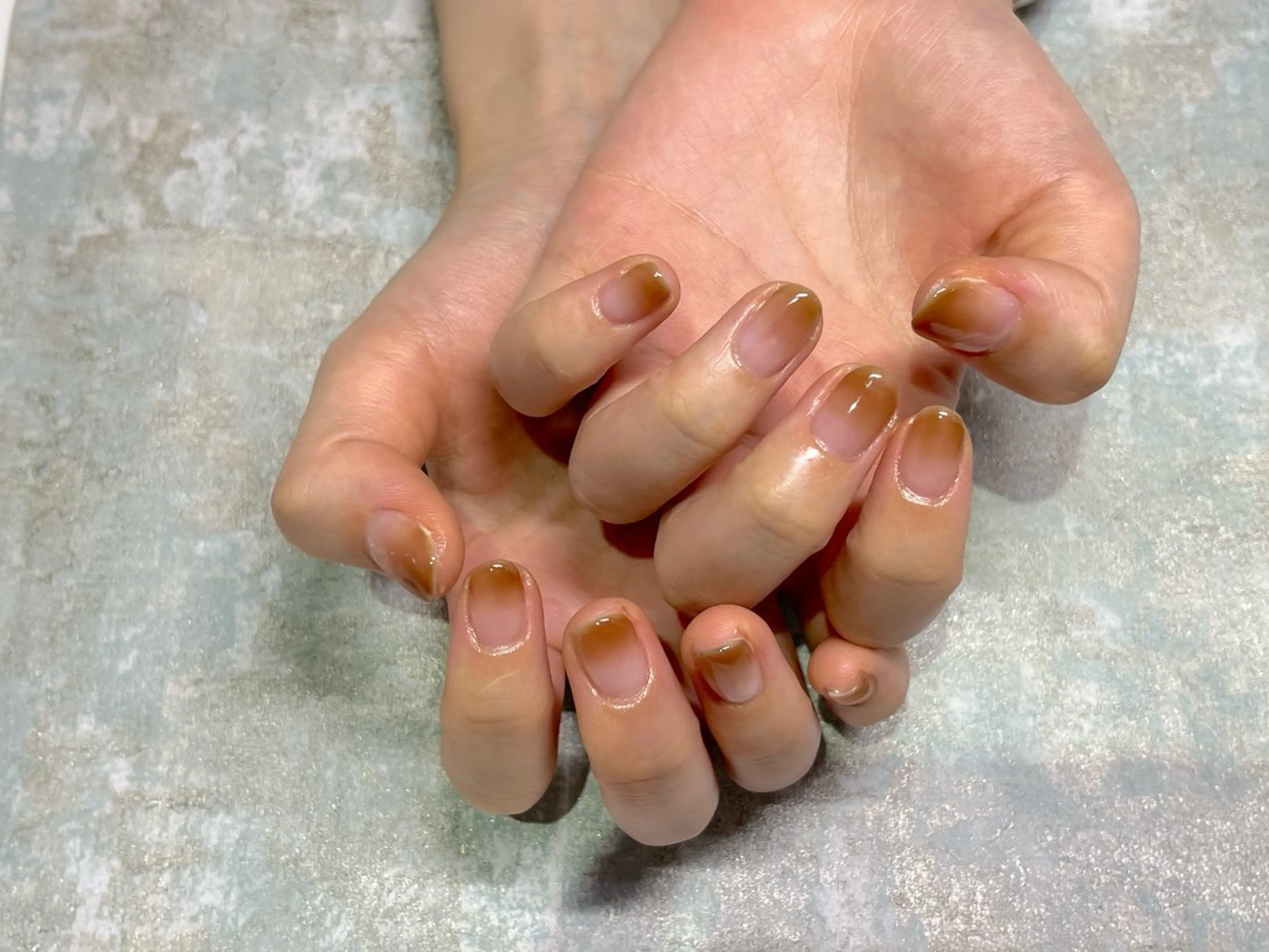 ネイル ブラウン Asakawa yuzukaのネイルデザイン