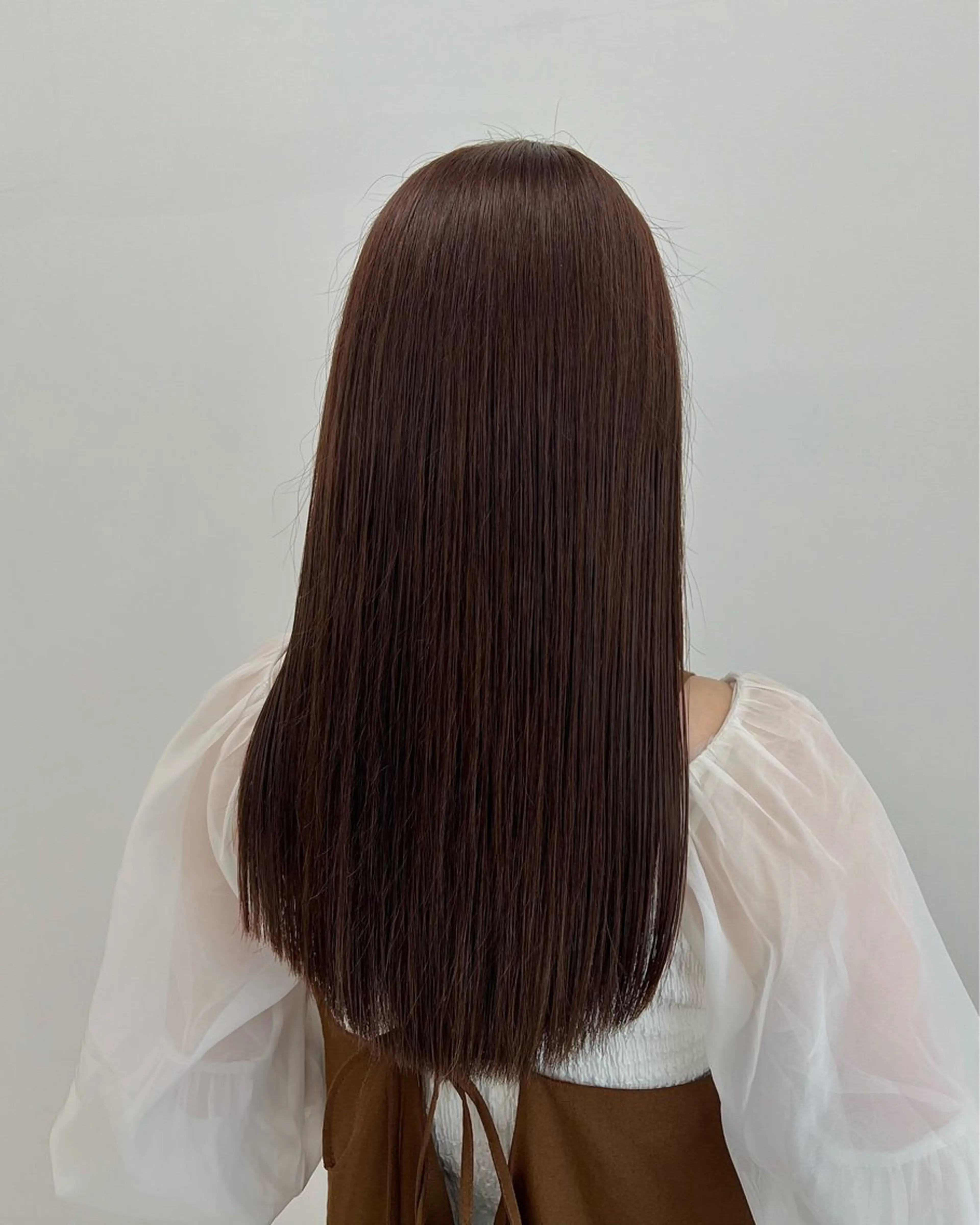 ロング カラー カット ヘアカラー トリートメント 赤みゼロ/透明感 カラー🌿KANTAのヘアスタイル