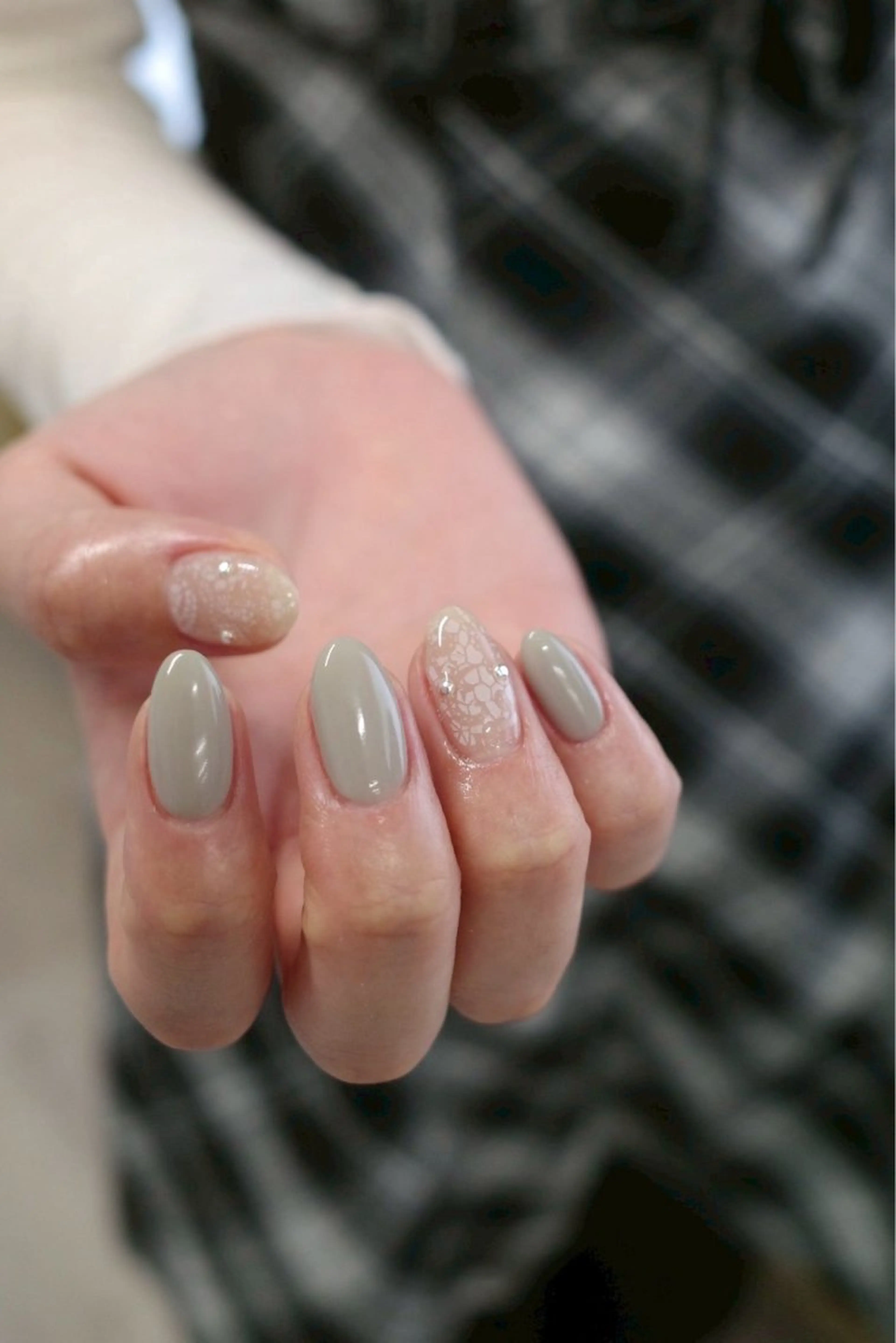 ネイル レース ハンドネイル She's nail 渋谷店のネイルデザイン