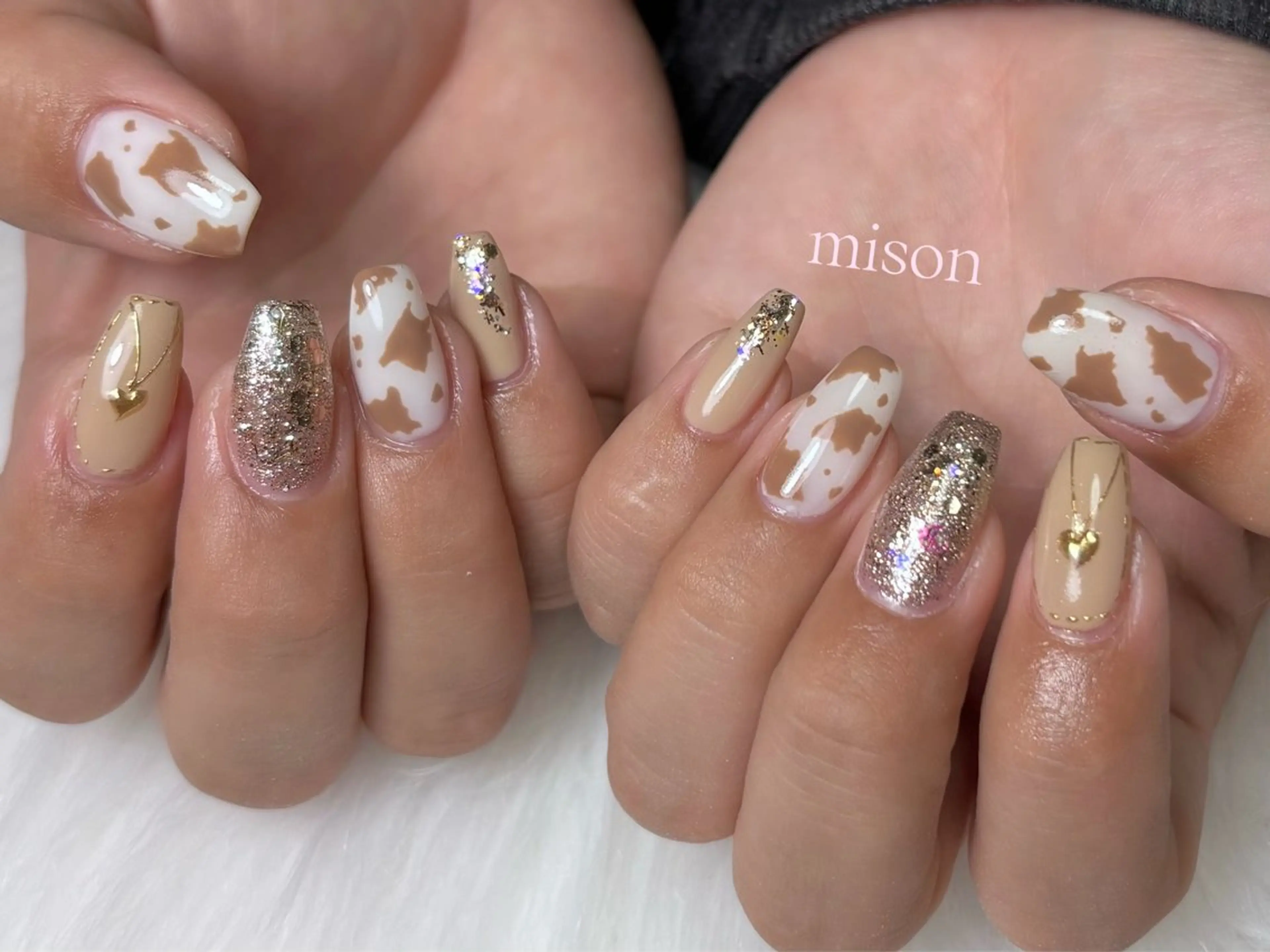 ネイル mison 安形友花のネイルデザイン