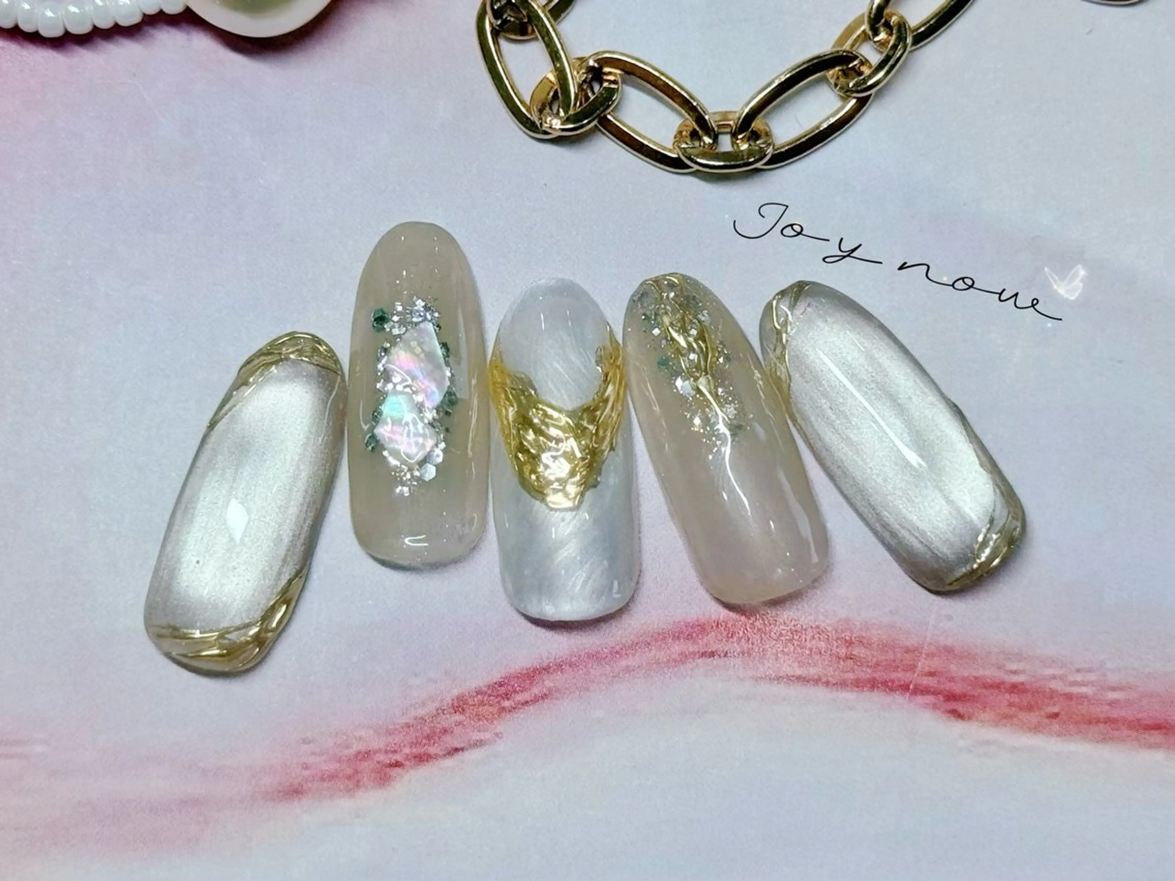 ネイル ハンドネイル Joy Nowのネイルデザイン