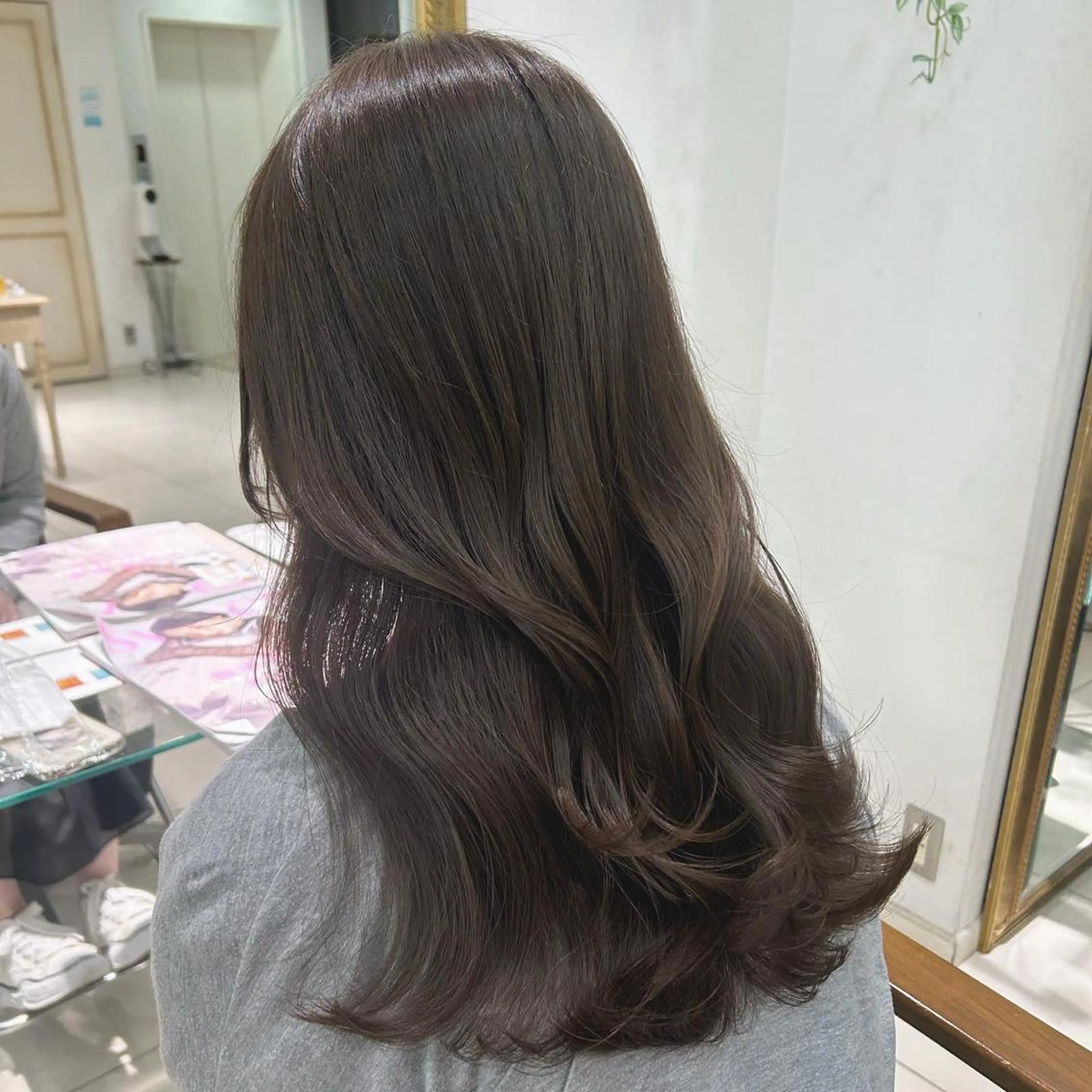 ロング カラー 透明感カラー 古山 結季🌙🖤のヘアスタイル