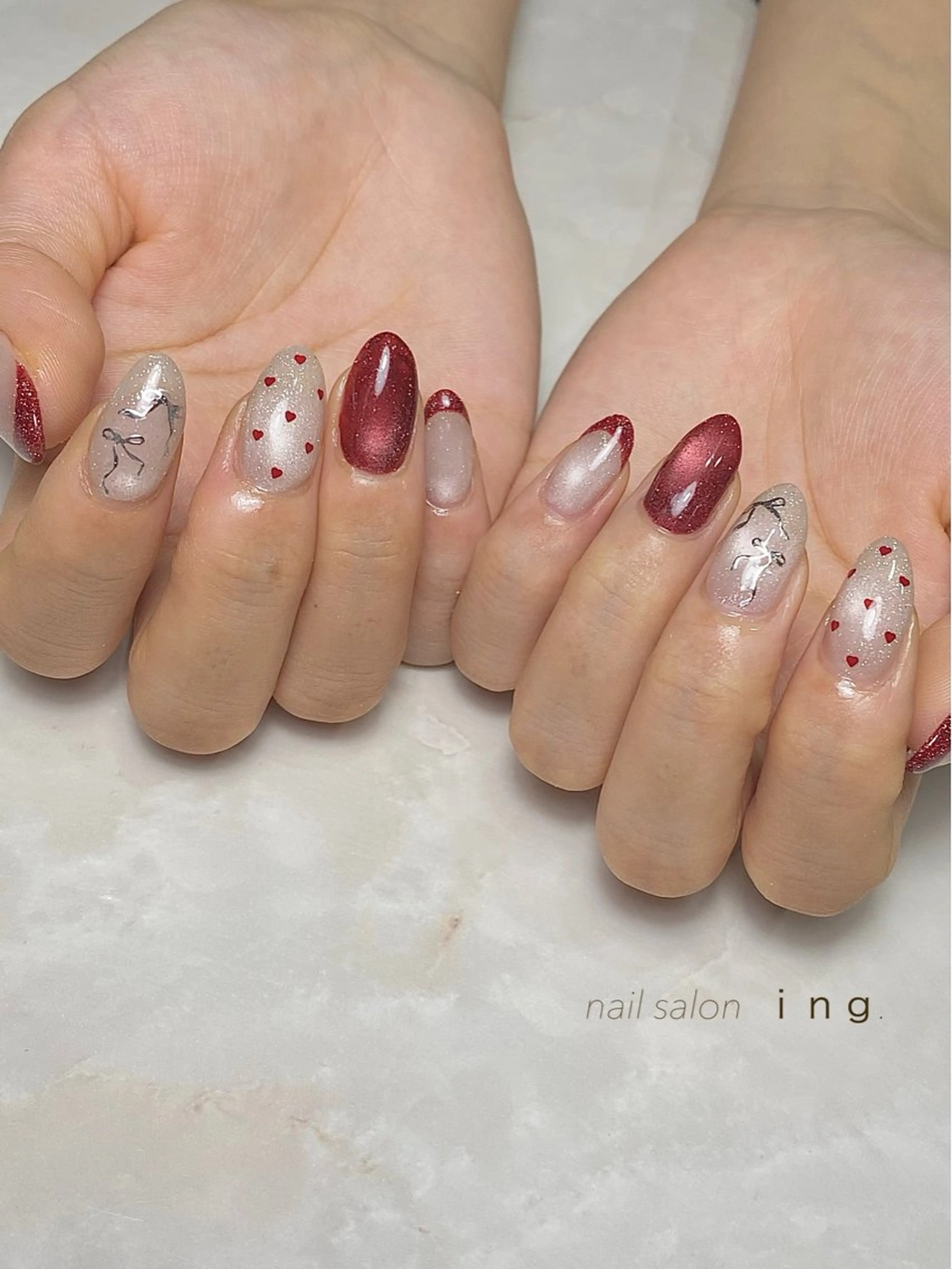 ネイル シンプルネイル ｉｎｇ .のネイルデザイン