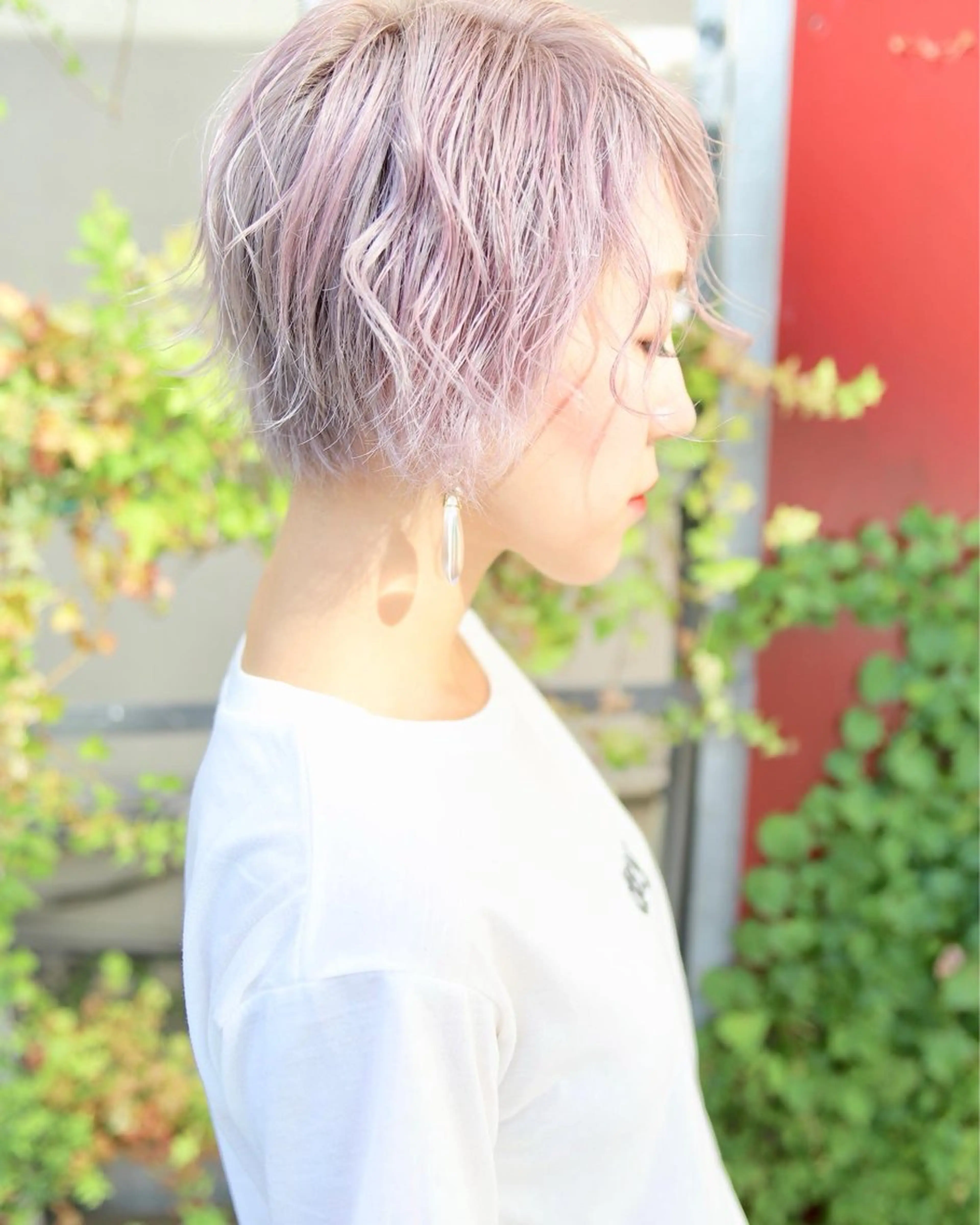 ショート カラー 髪質改善酸性縮毛矯正 酸性ストレート◎鈴木のヘアスタイル