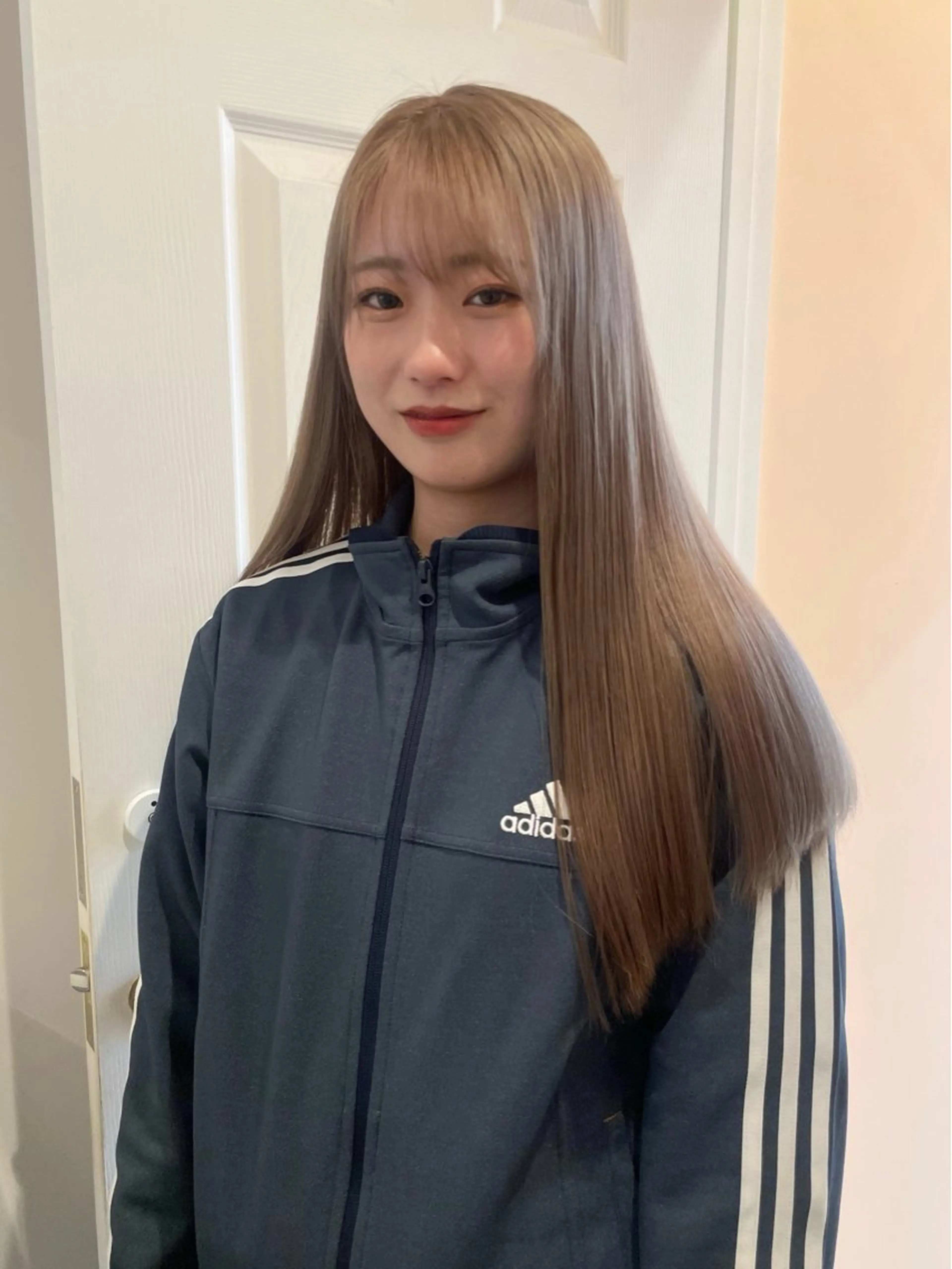 ロング ヘアカラー ボブカットモデル/パ ーマ/harunaのヘアスタイル