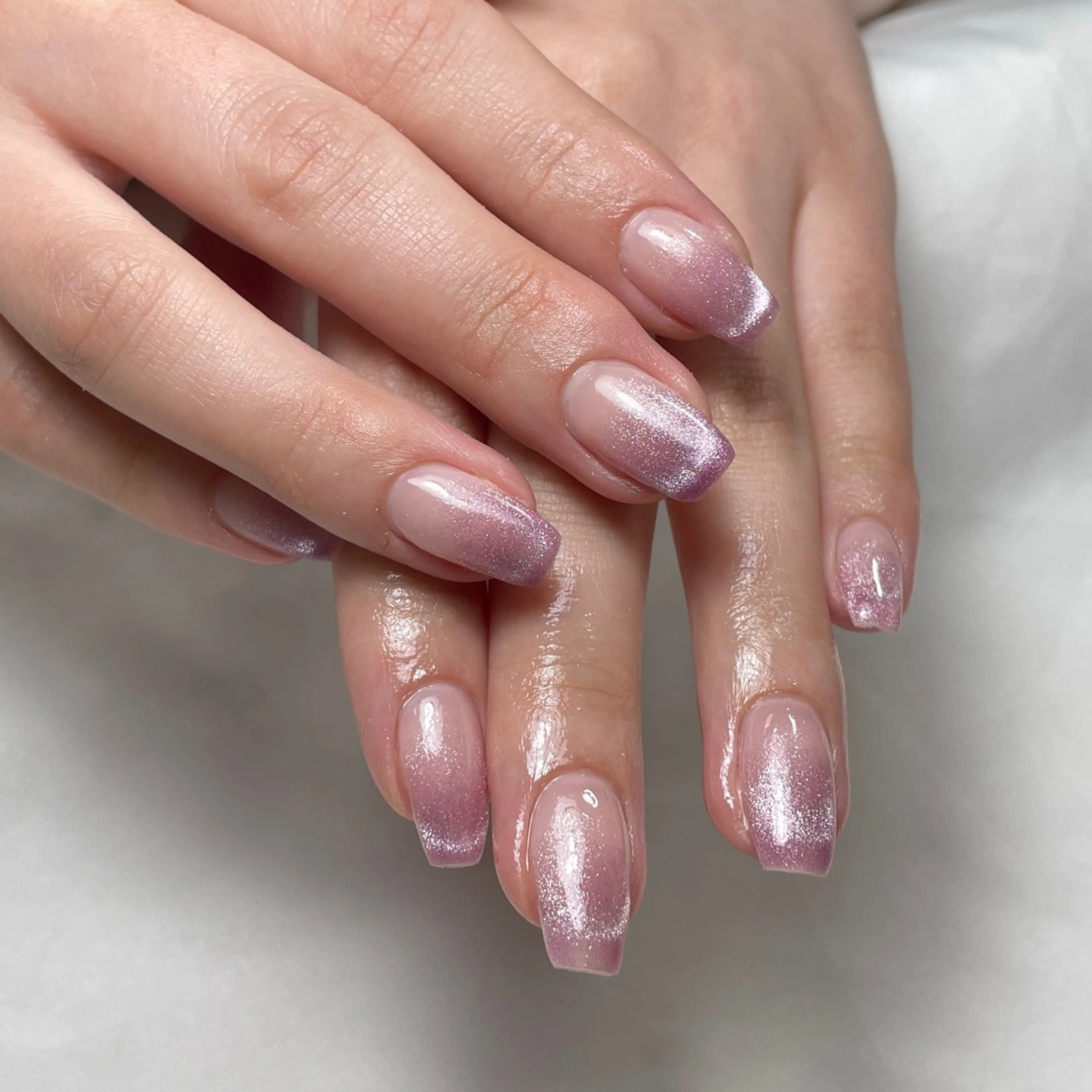 ネイル アートネイル フレンチネイル ジェルネイル グラデーション 韓国ネイル ハンドネイル 久保田 マリコのネイルデザイン