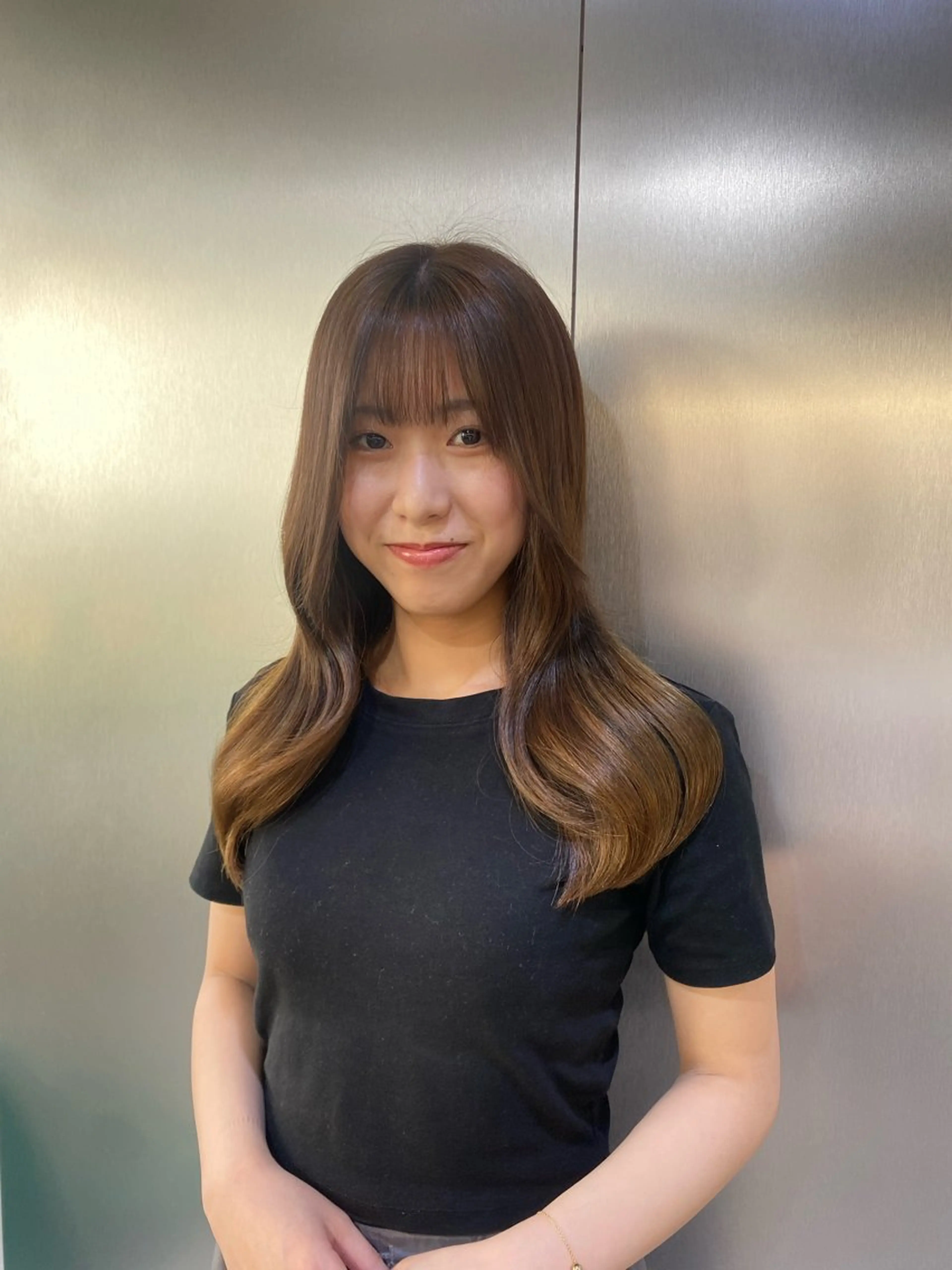 ヘアカラー 薮本 真優のヘアスタイル