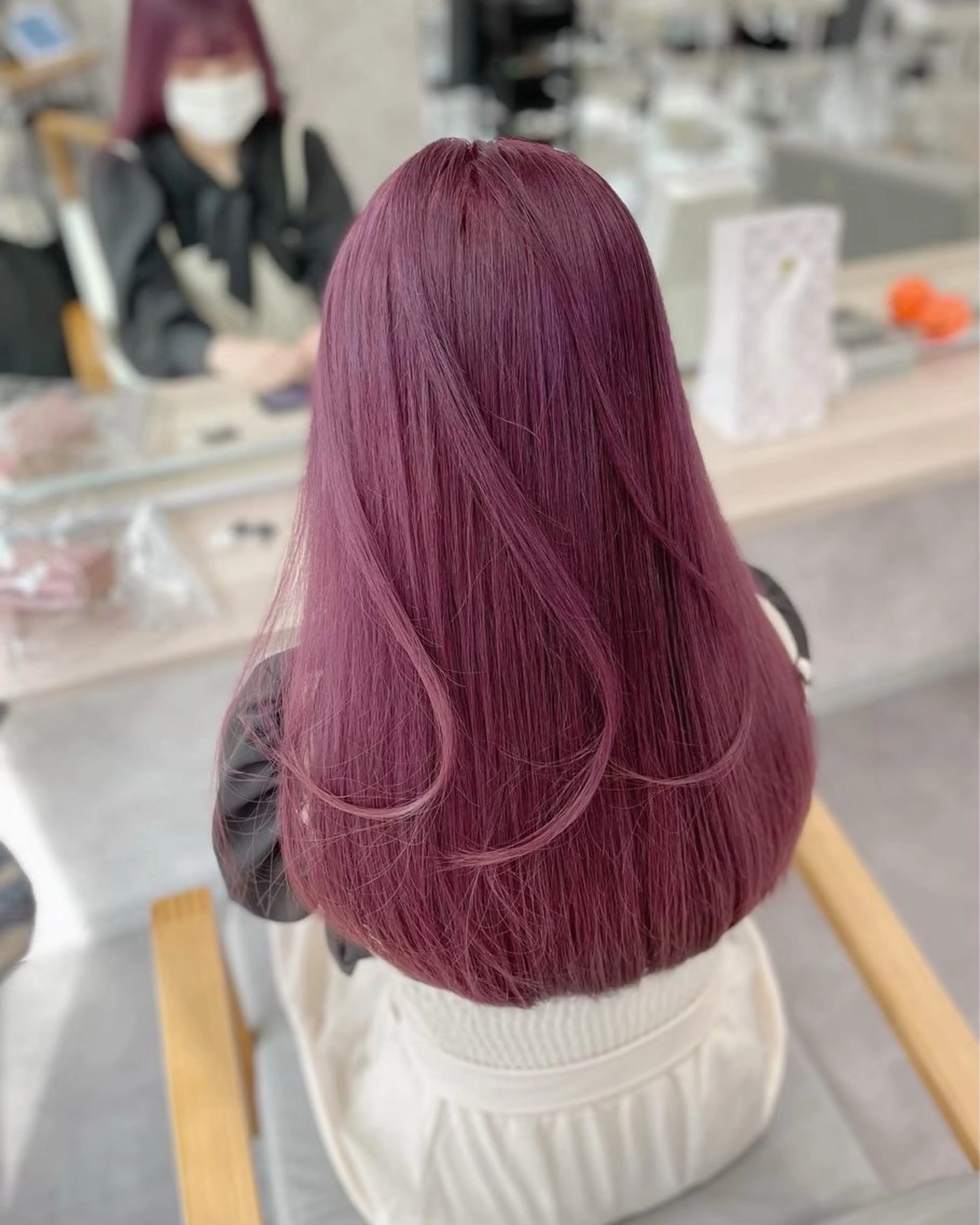 ロング カラー みはね🎀໒꒱ / アイドルおたく美容師のヘアスタイル