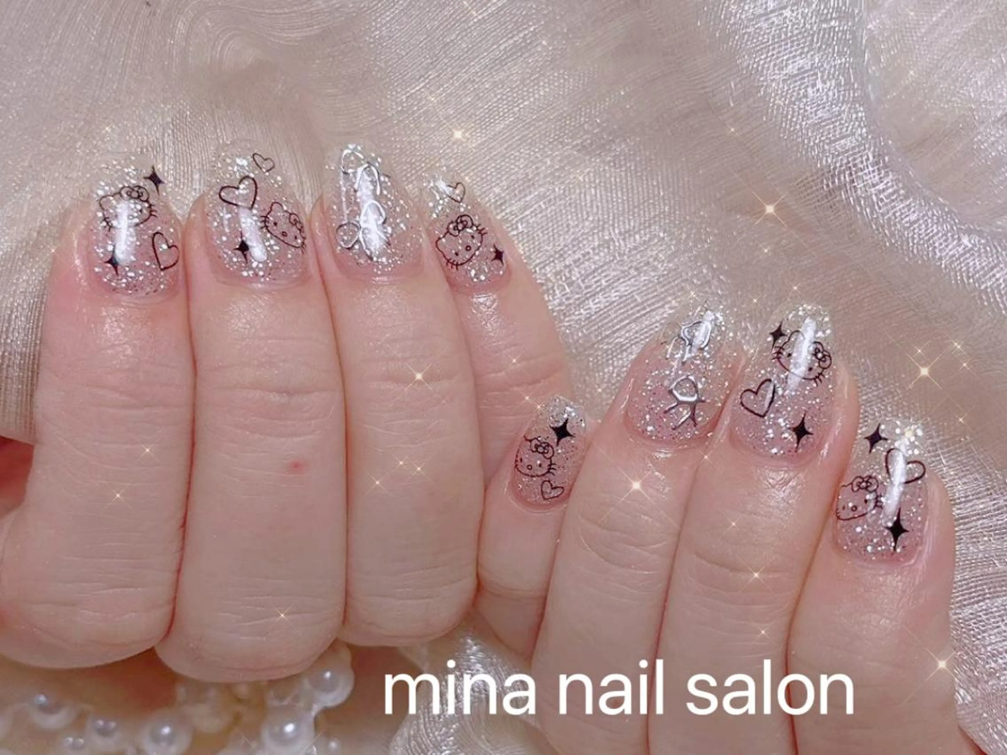 ネイル ハンドネイル 福 莉那のネイルデザイン