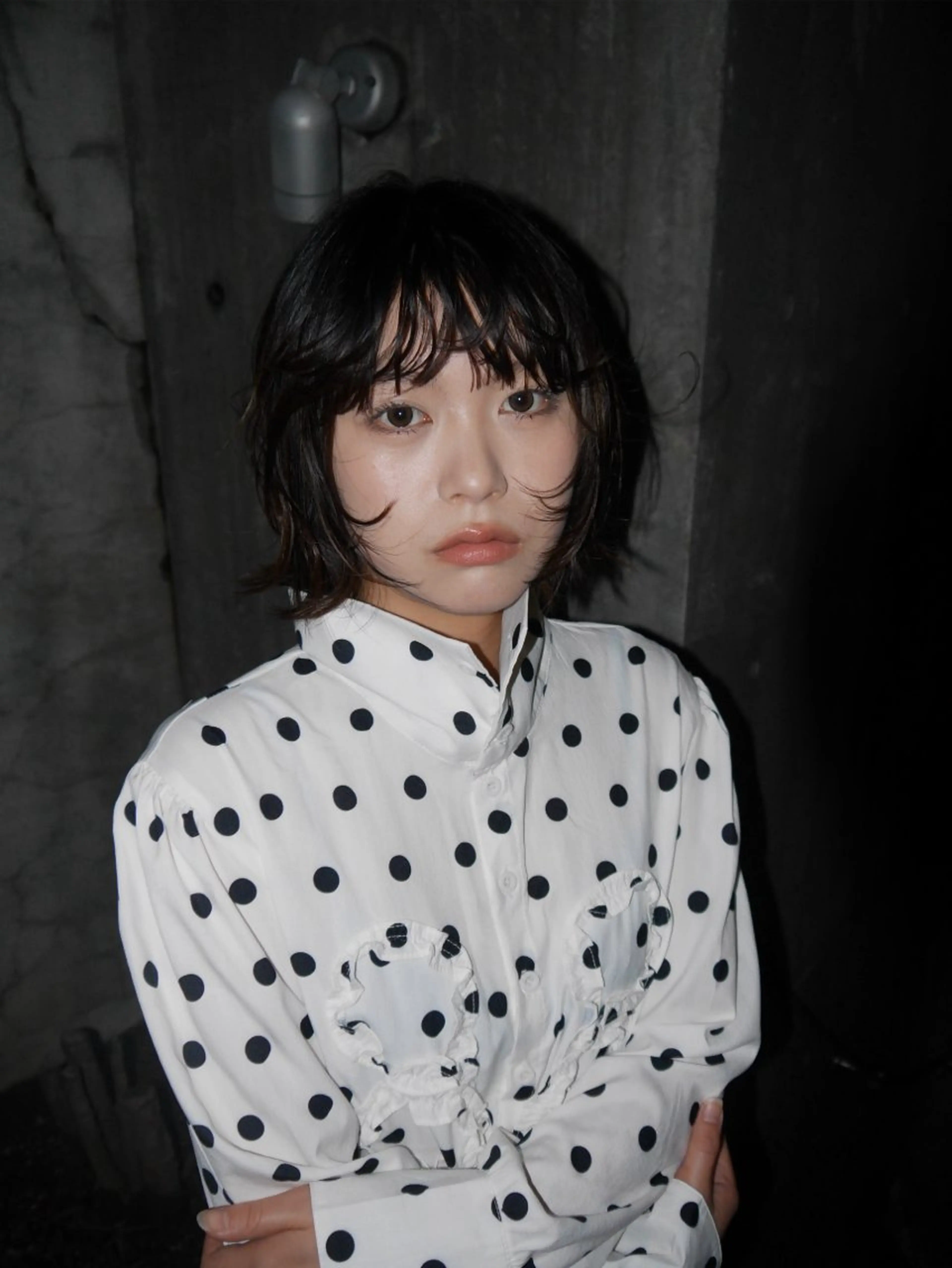 ミディアム カラー KUBO YURAのヘアスタイル