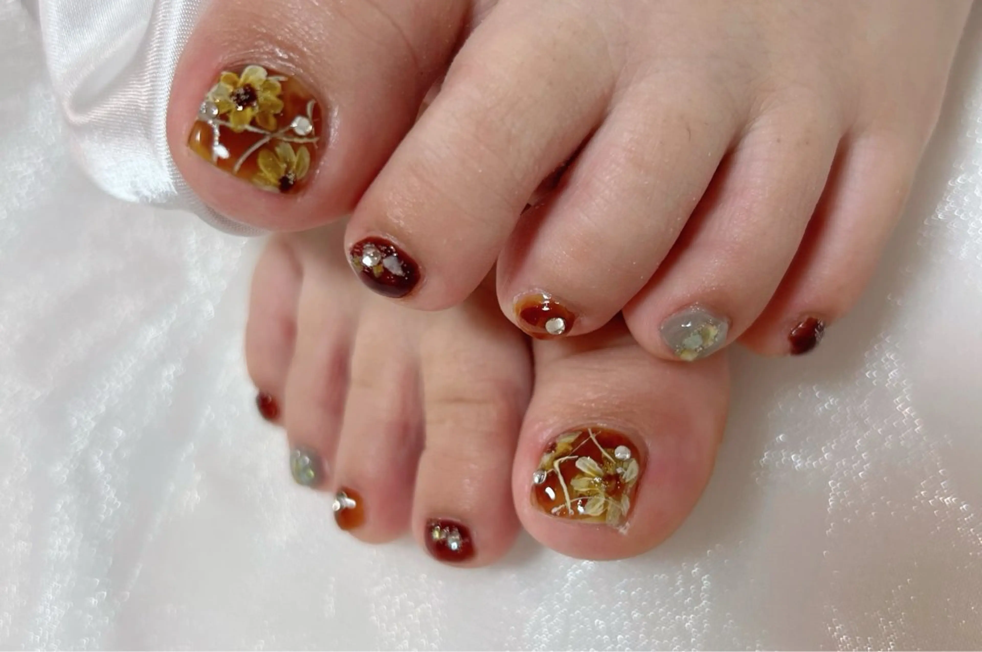 ネイル べっ甲ネイル nico +所属・nico + 鷲野のネイルデザイン