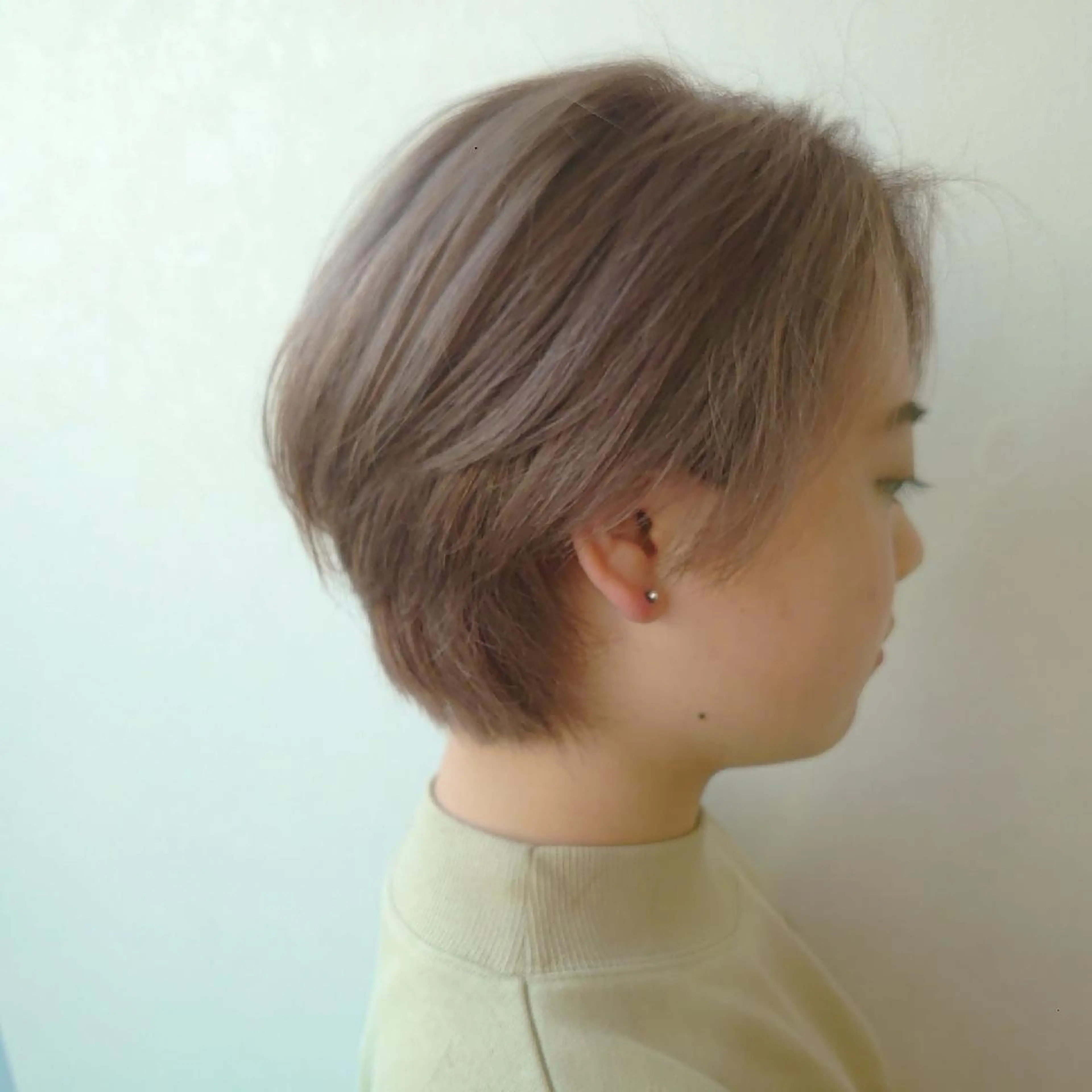 ショート カラー 髪質改善/ブリーチ 田代 龍我のヘアスタイル