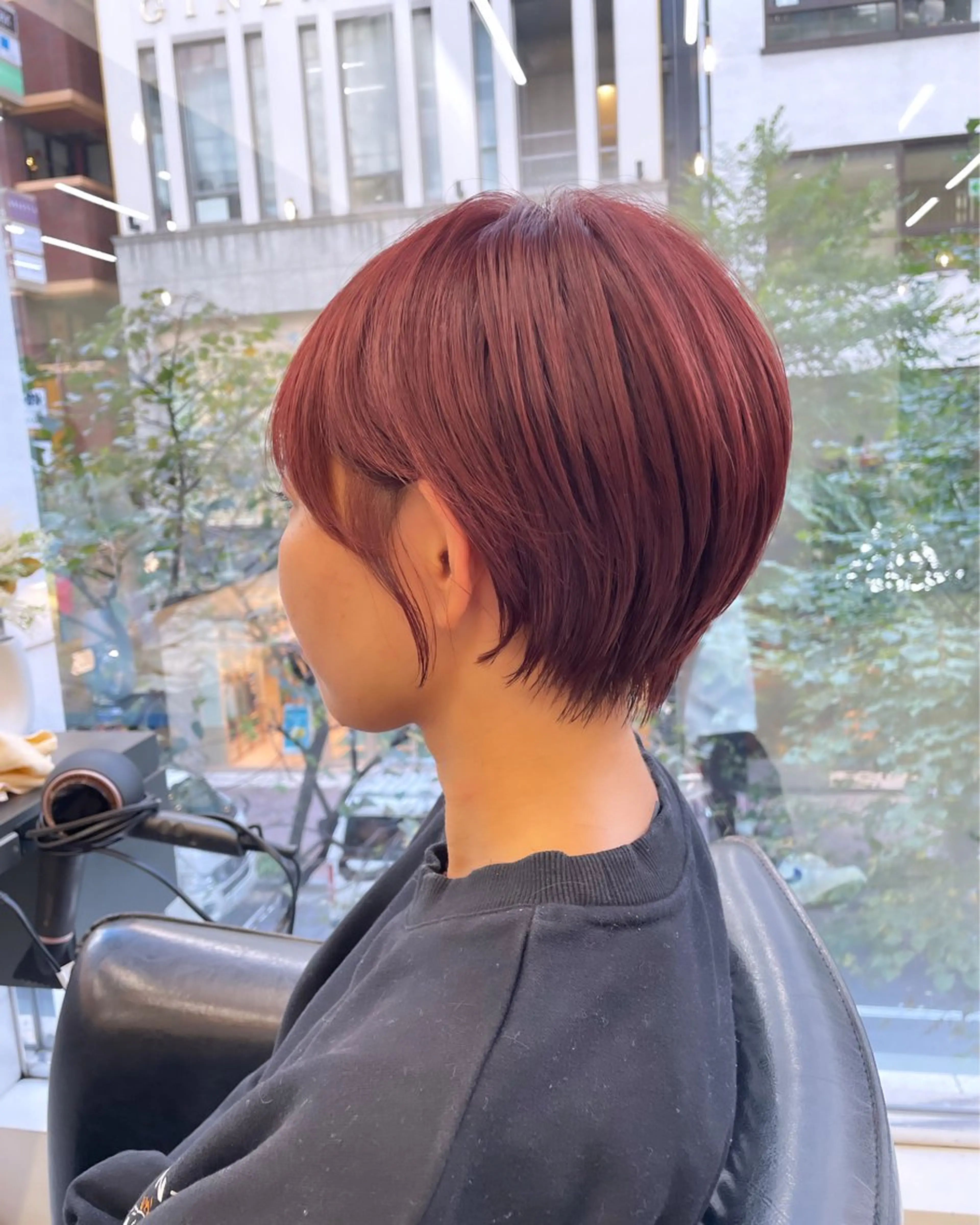 ショート カラー ヘアカラー トリートメント 【銀座】透明感カラー ／艶カラー/tomoのヘアスタイル