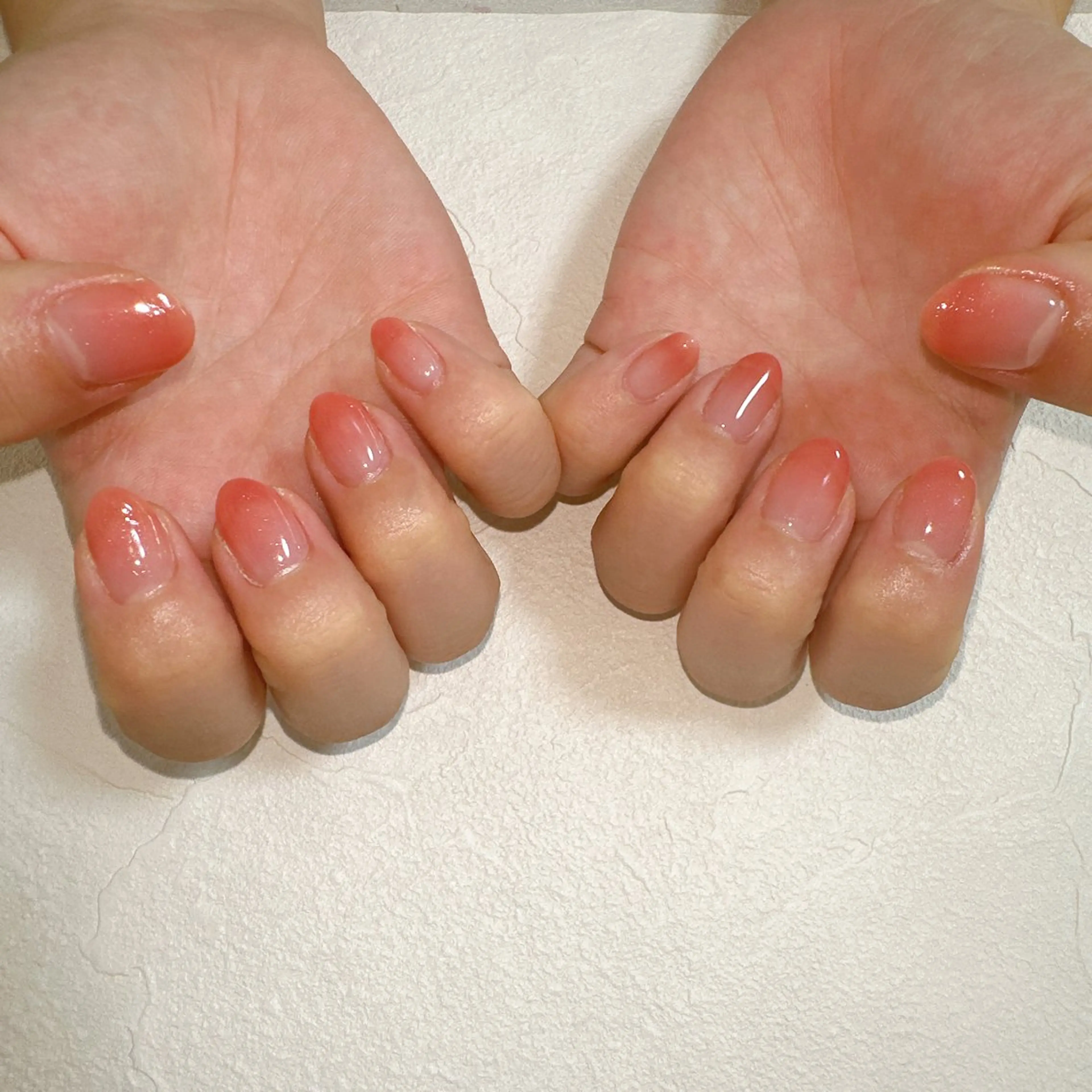 ネイル オーロラネイル フットネイル フレンチネイル ジェルネイル グラデーション mogunail &blowのネイルデザイン