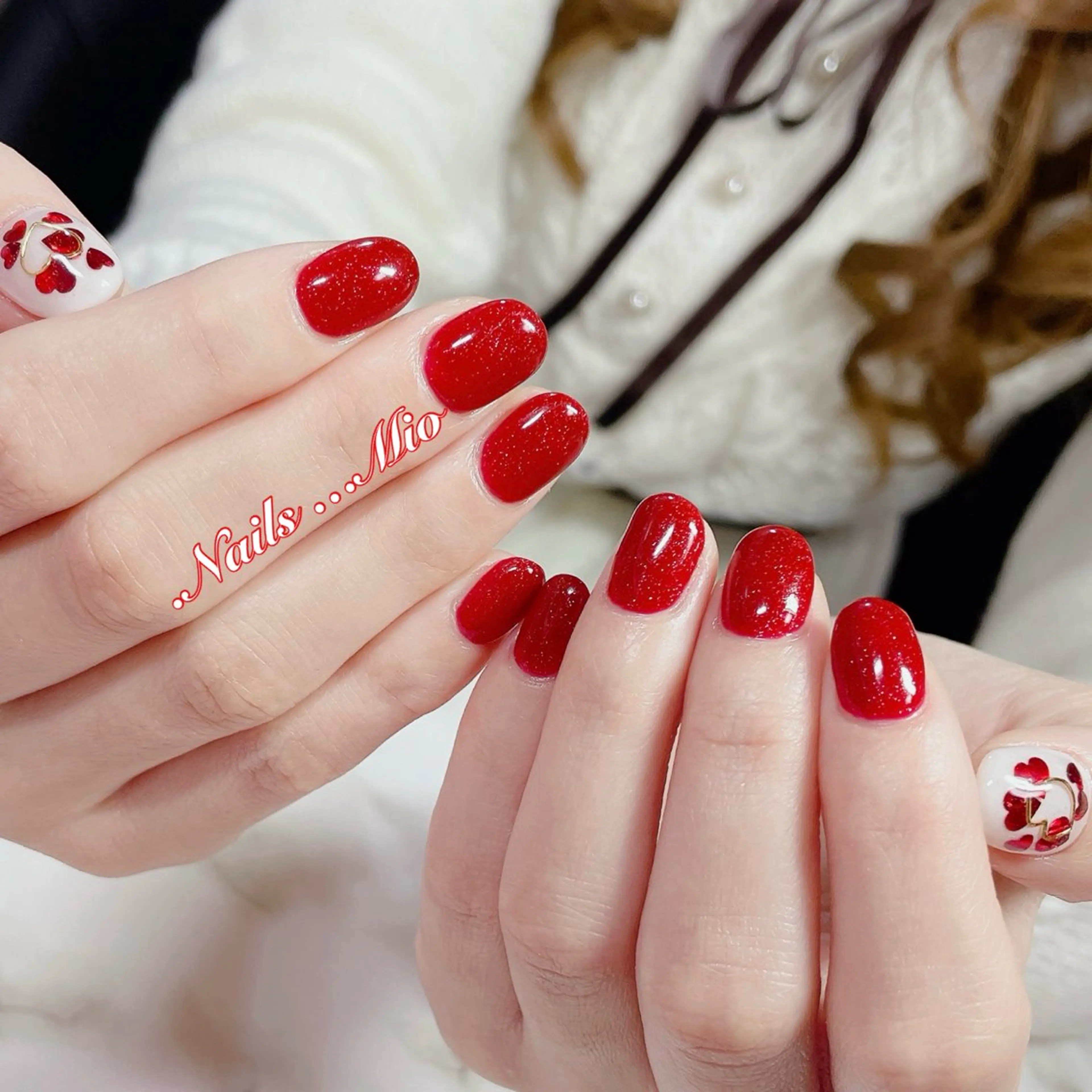 ネイル アートネイル ジェルネイル ワンカラーネイル .Nails Mio 赤羽西ネイルサロンのネイルデザイン