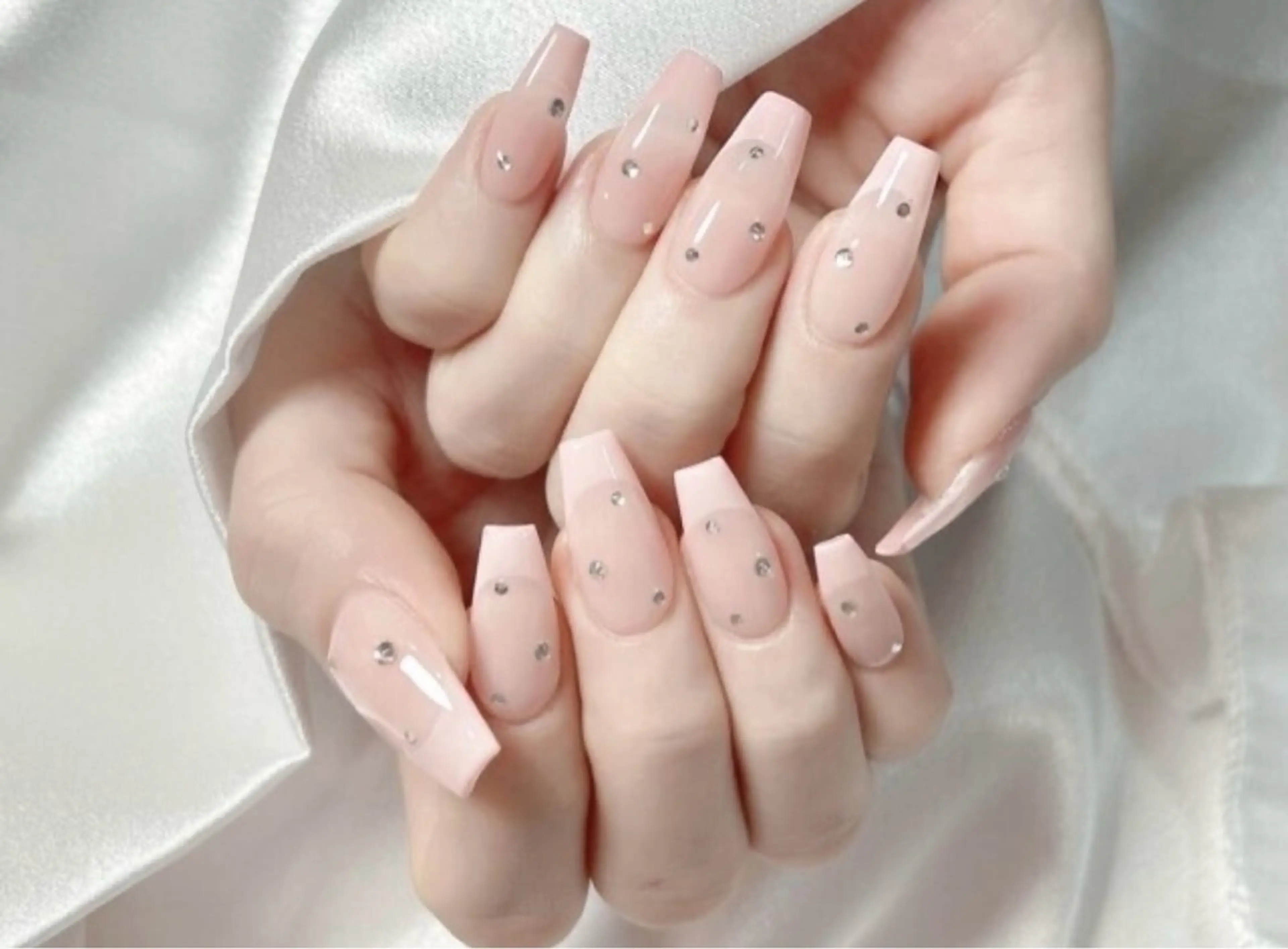 ネイル ハンドネイル 渋谷T&B ロング ネイル/ユキ🤎のネイルデザイン