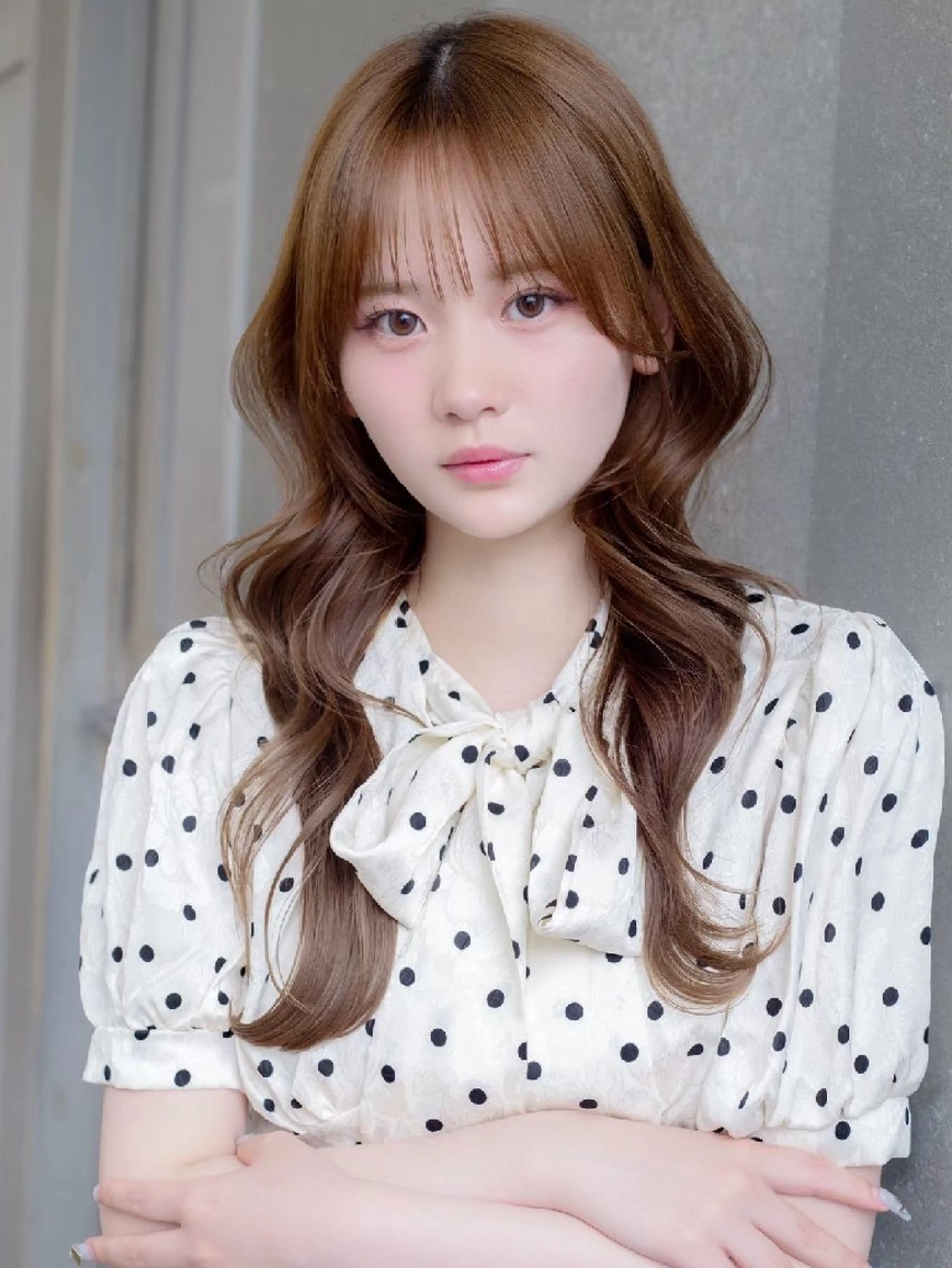 ロング カラー   れいなのヘアスタイル