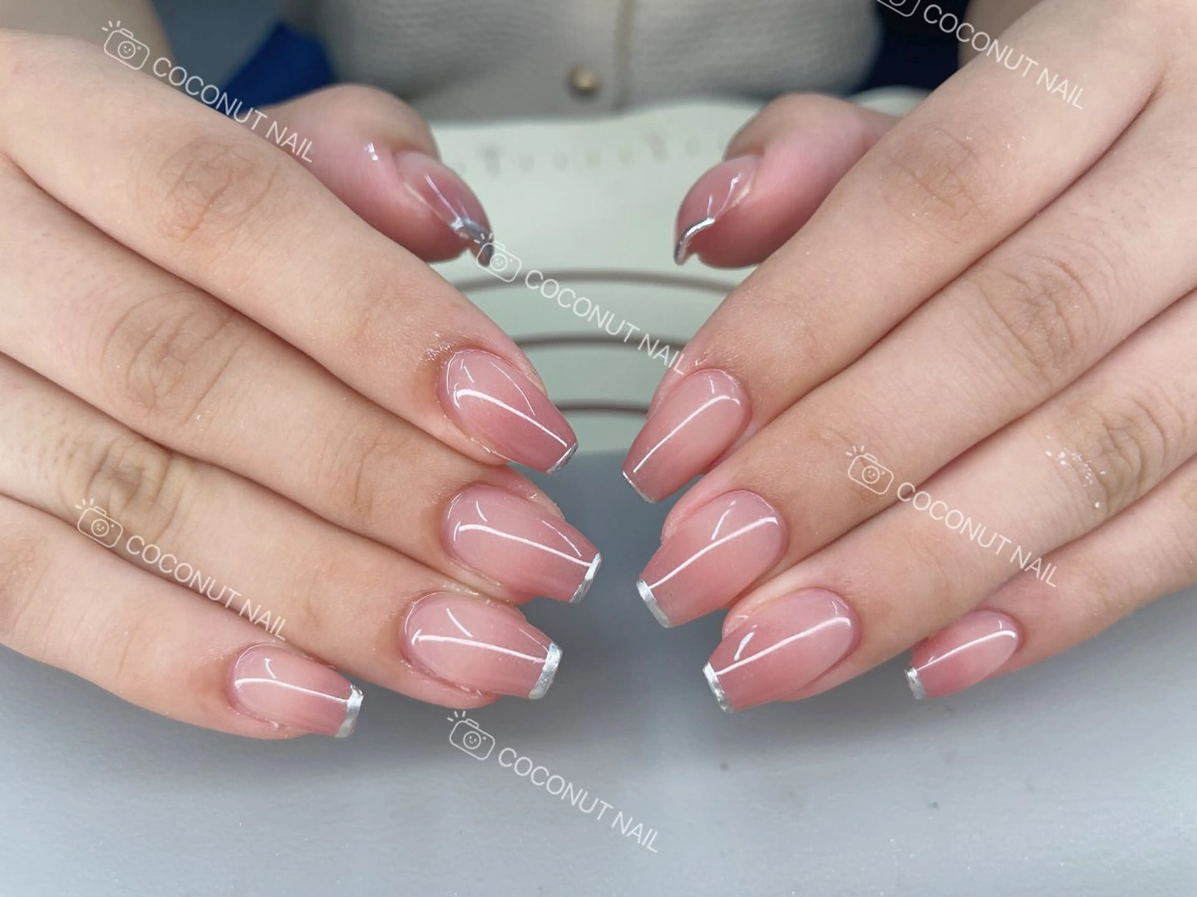 ネイル ハンドネイル 神田 ココナッツのネイルデザイン