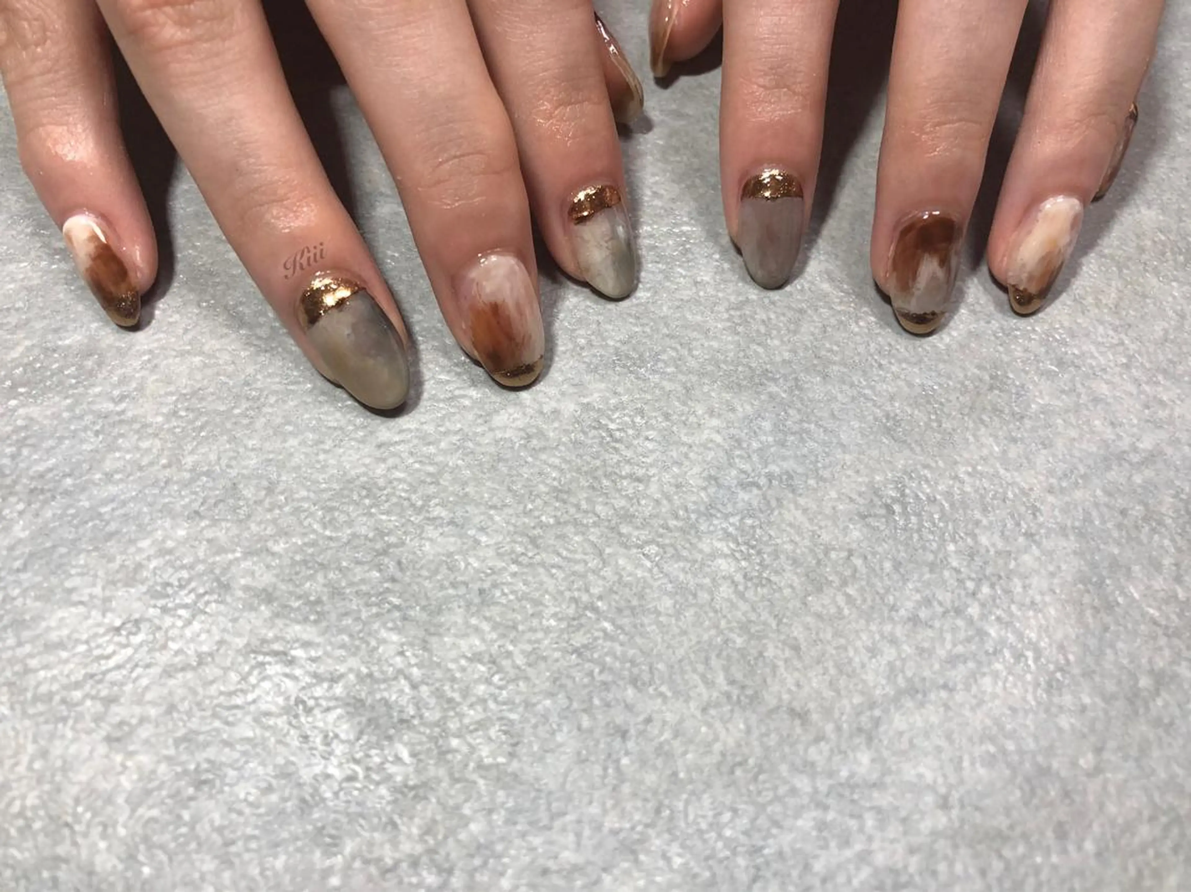 ネイル ハンドネイル フットネイル kiii.__ ✴︎*のネイルデザイン