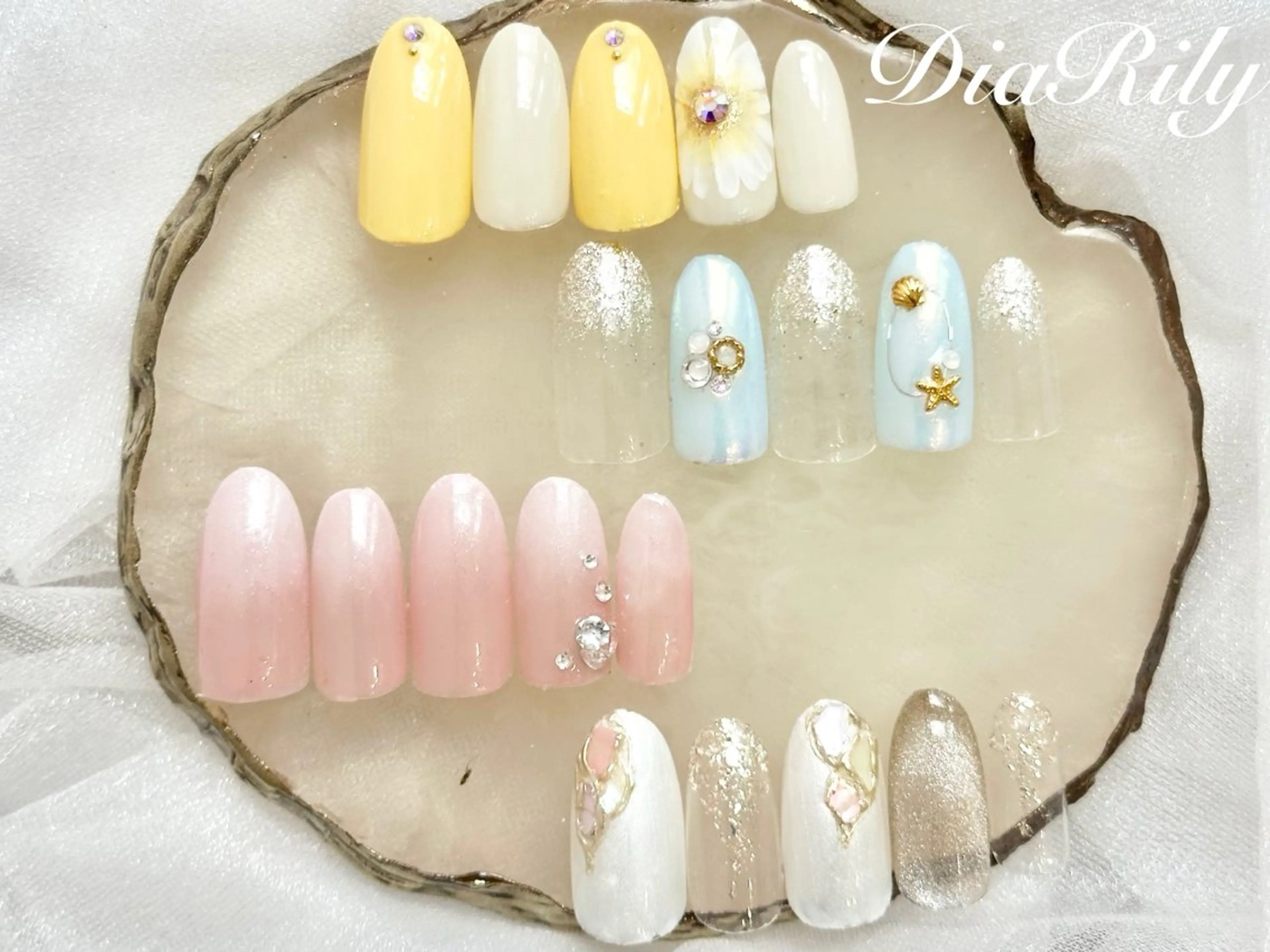 ネイル ハンドネイル ハンドケア diarily はるひのネイルデザイン
