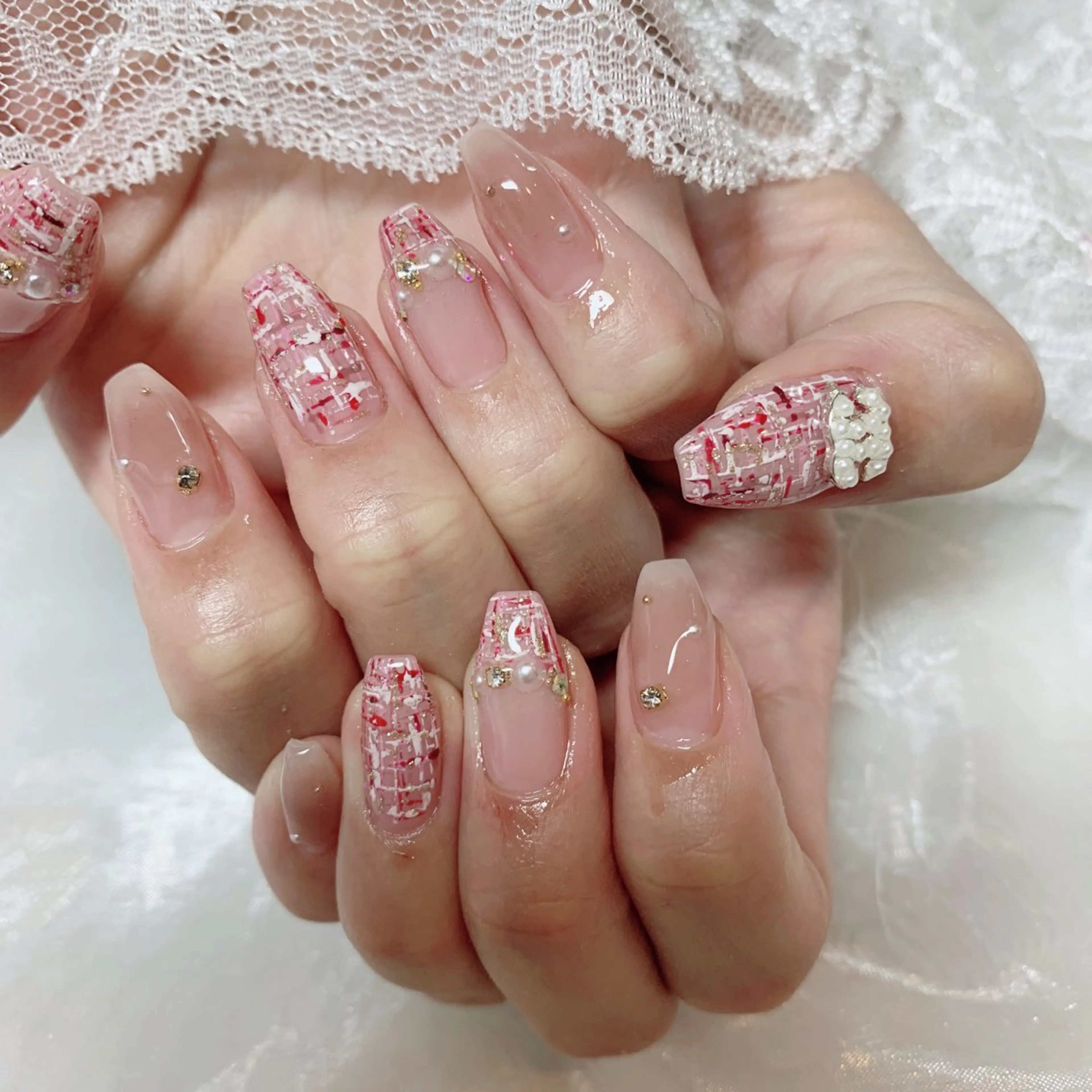 ネイル ハンドネイル La neige* yuki 🐩🌙のネイルデザイン