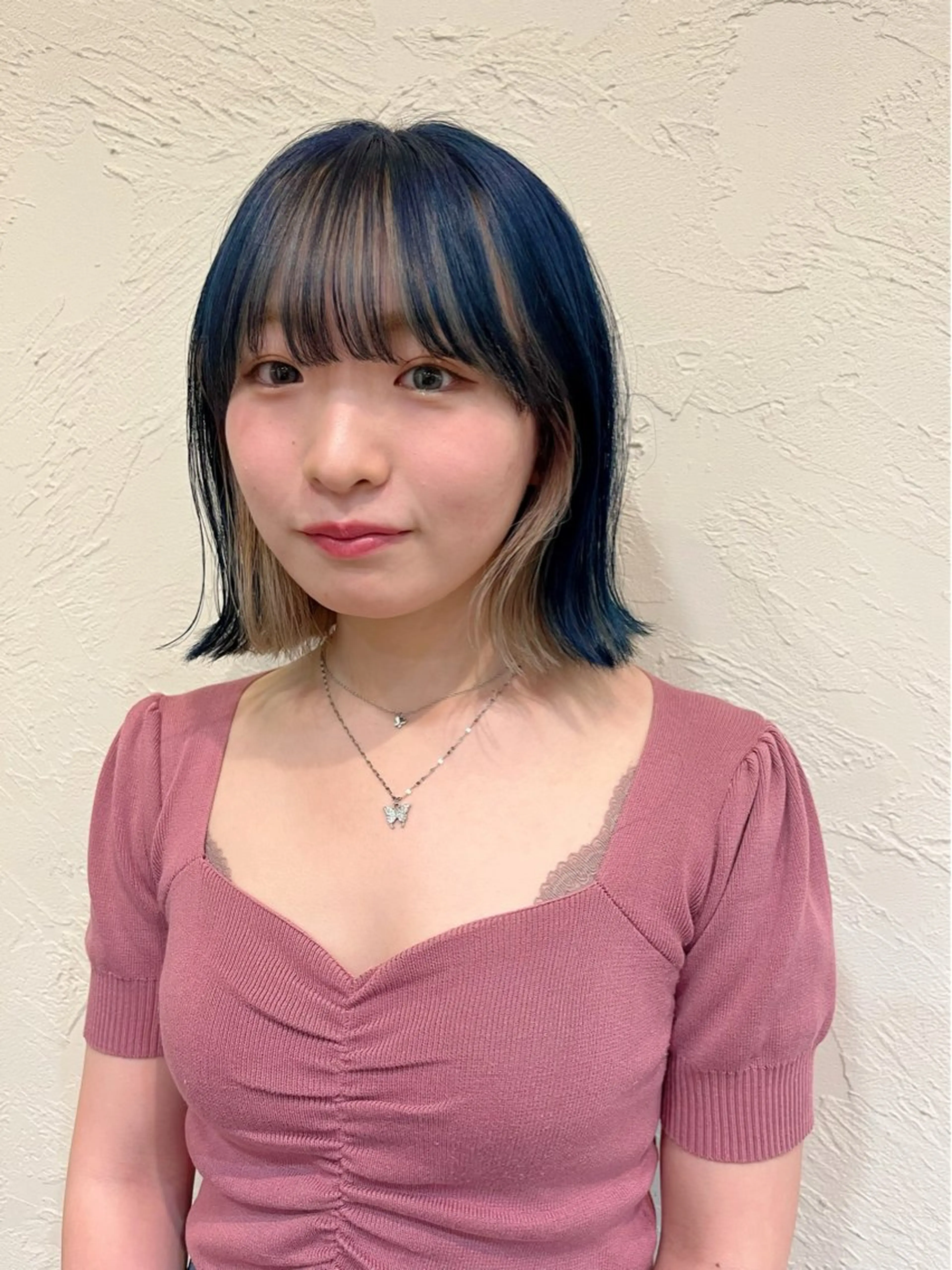 カラー 酸性ストレート/ 暖色カラー/ココネのヘアスタイル