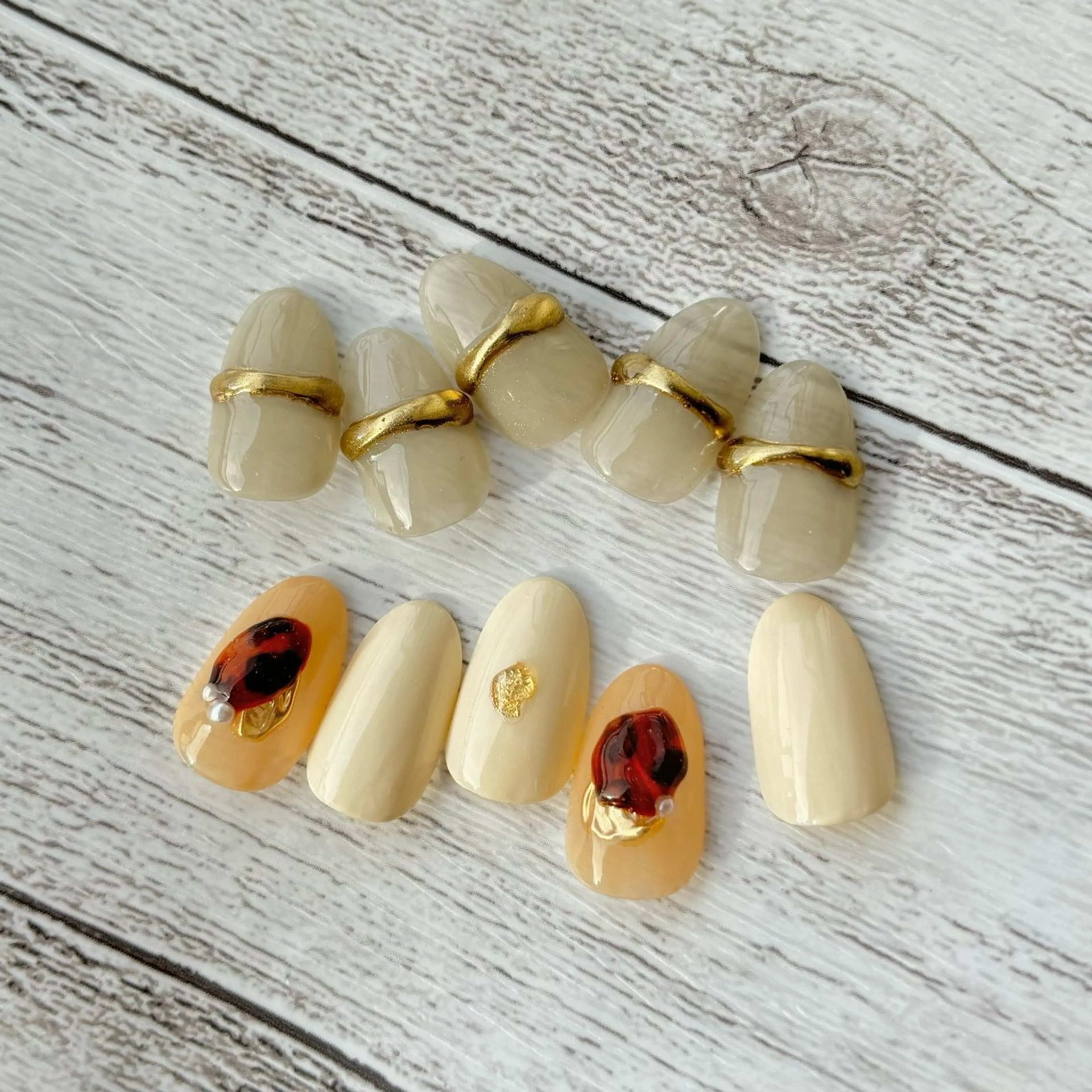 ネイル ハンドネイル Nailsalon BLOOM🌷 山崎のネイルデザイン