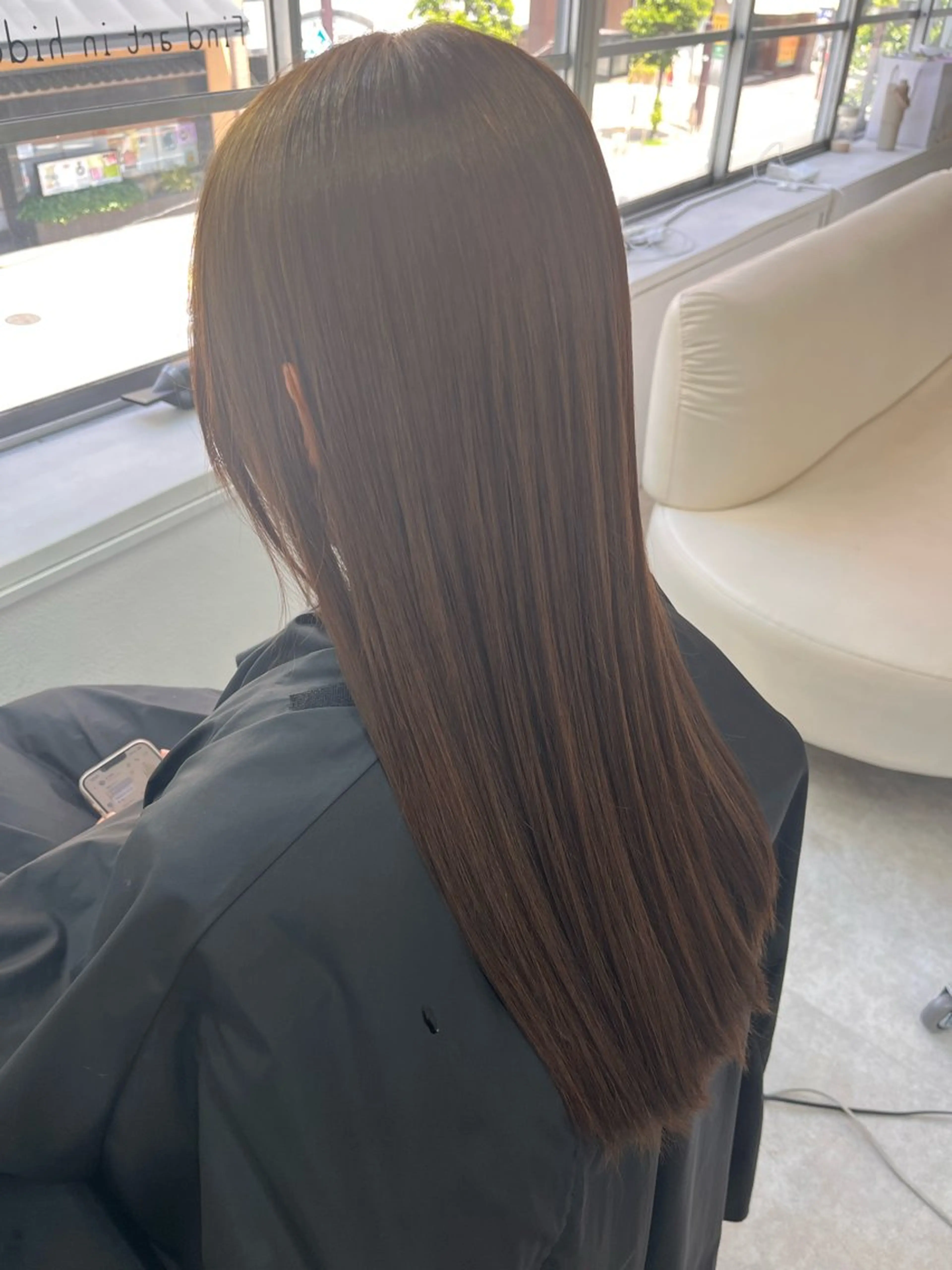 カラー ベージュカラー ヘーゼル ヘアカラー トリートメント cocoon sayuのヘアスタイル