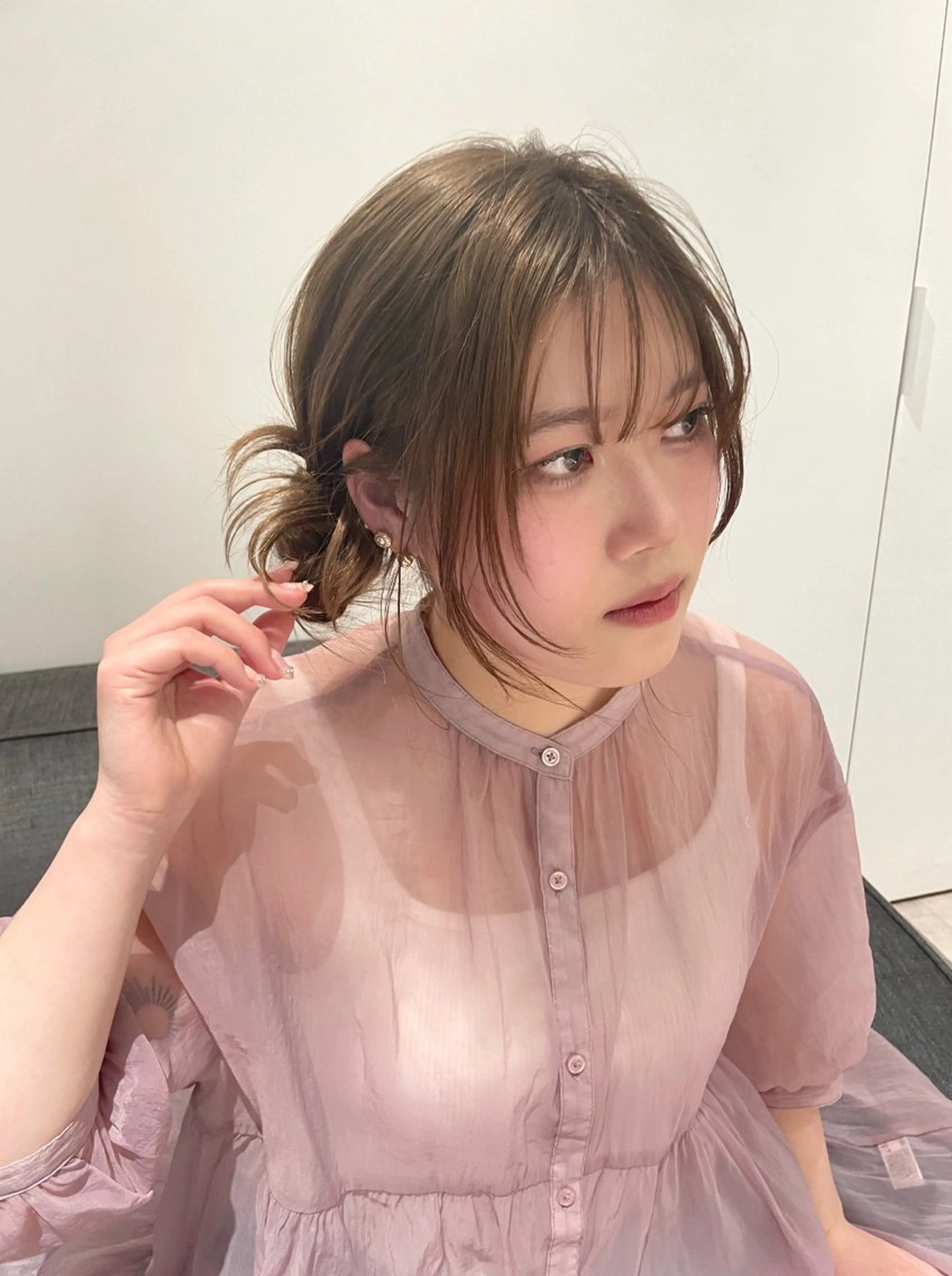 ロング カラー ヘアアレンジ .⋆⟡💖 Marin💖⟡⋆.のヘアスタイル