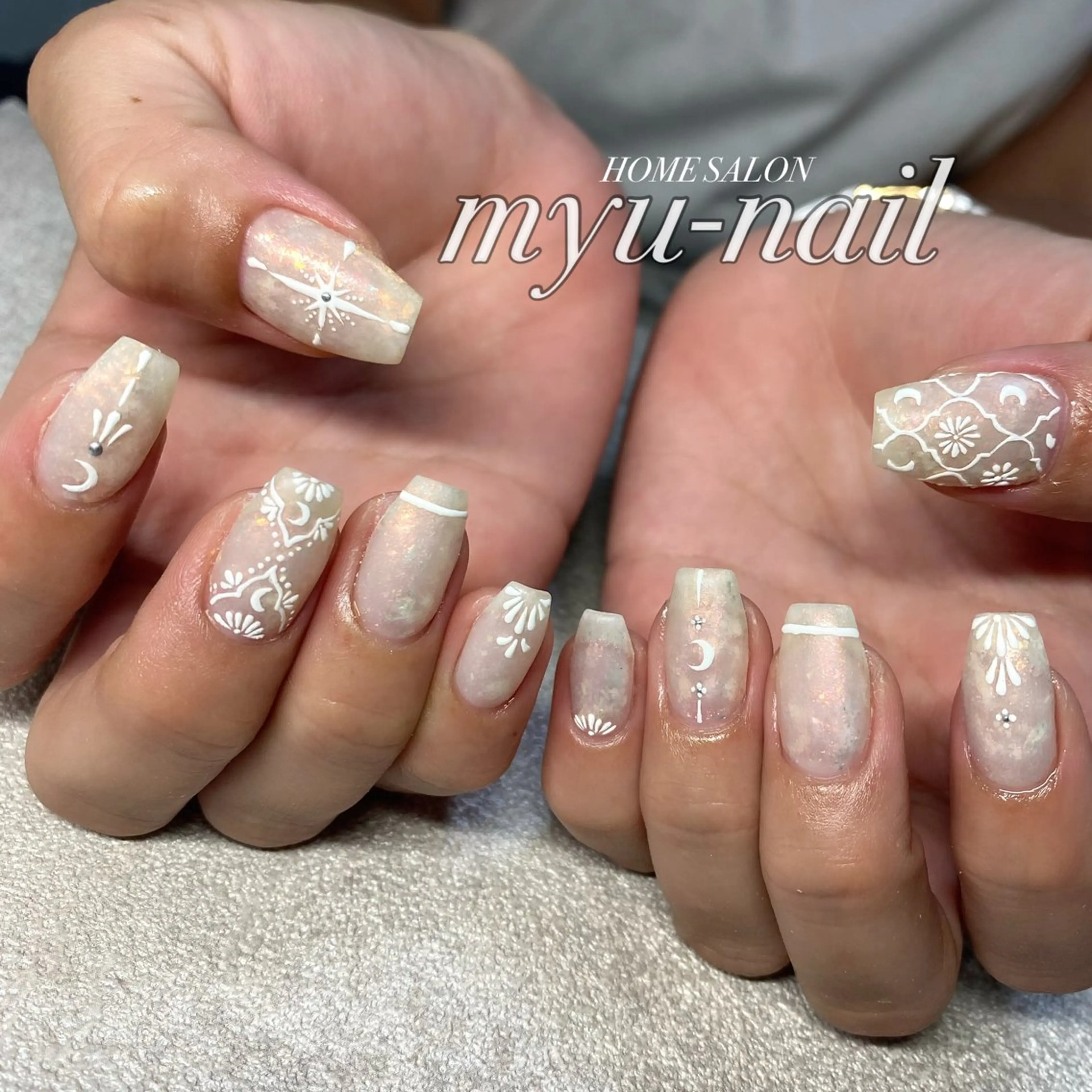 ネイル ホームサロン myu-nailのネイルデザイン
