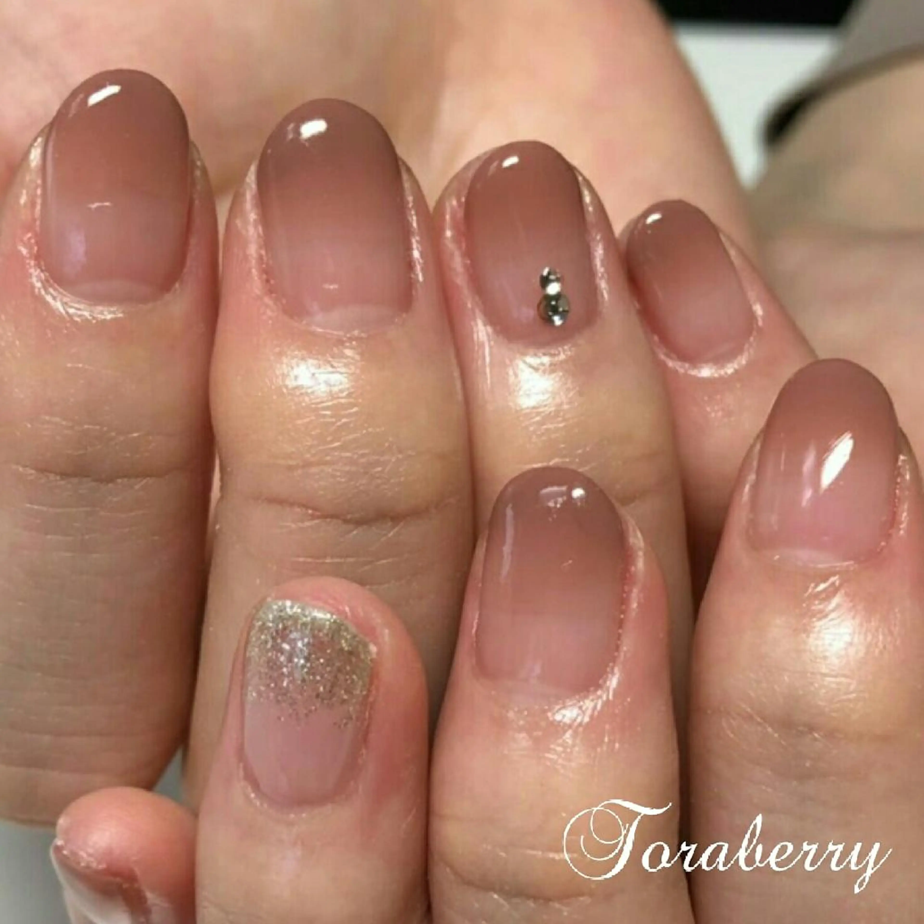 ネイル グラデーション ハンドネイル ネイリスト なつみのネイルデザイン