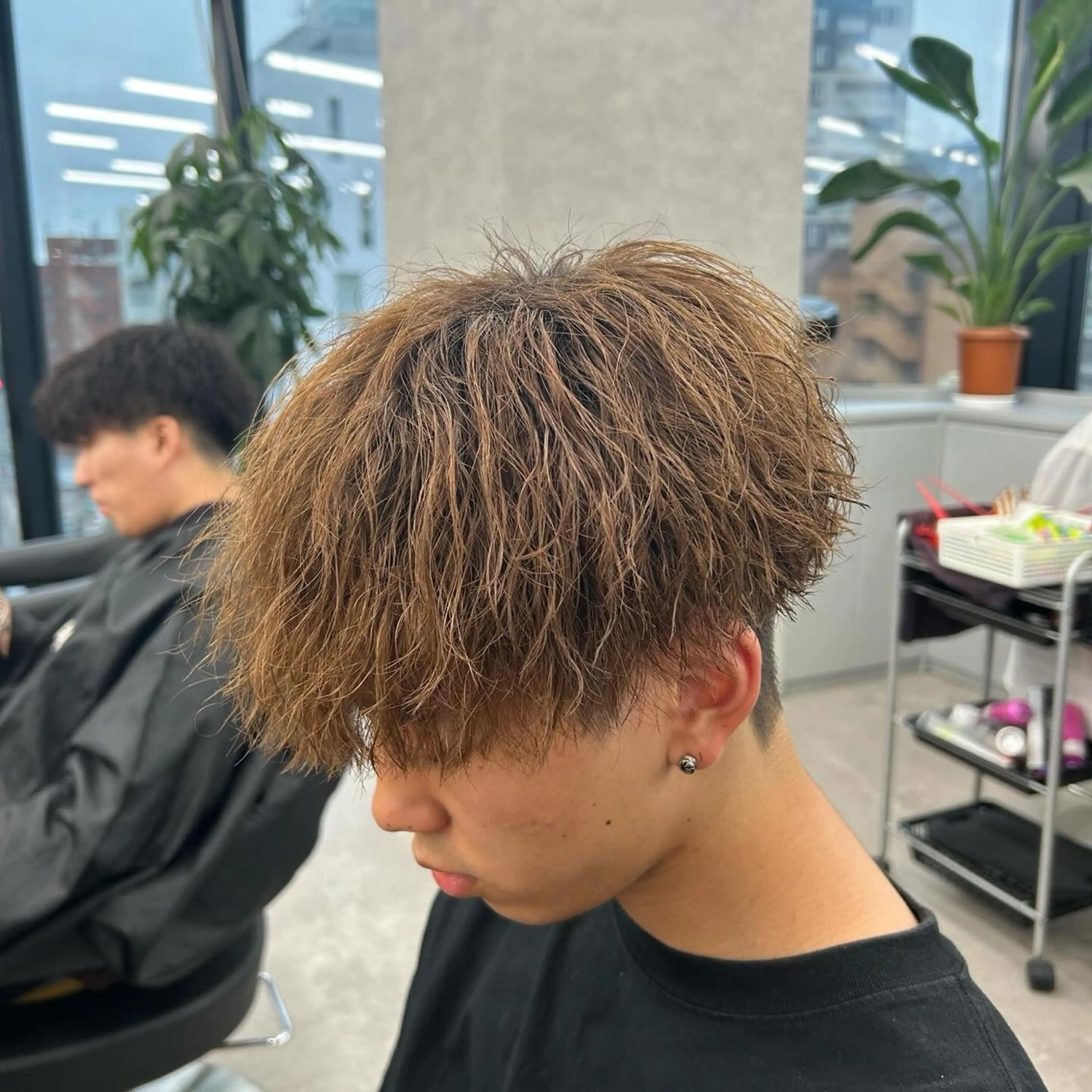パーマ メンズ イケメン製造機 🔥上原沙羅🔥のヘアスタイル