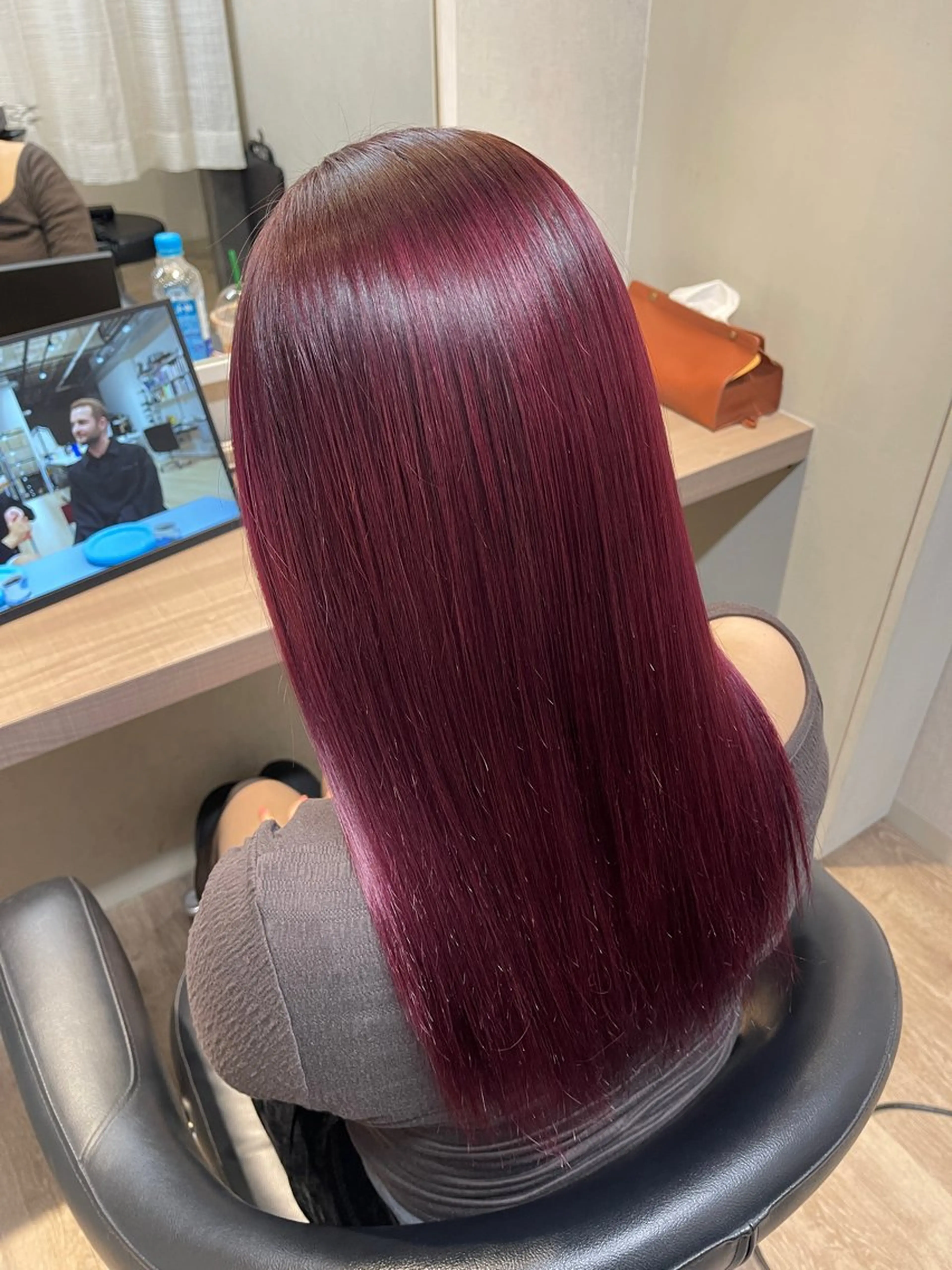 セミロング カラー ANDIAMO SAKAE✩楓のヘアスタイル