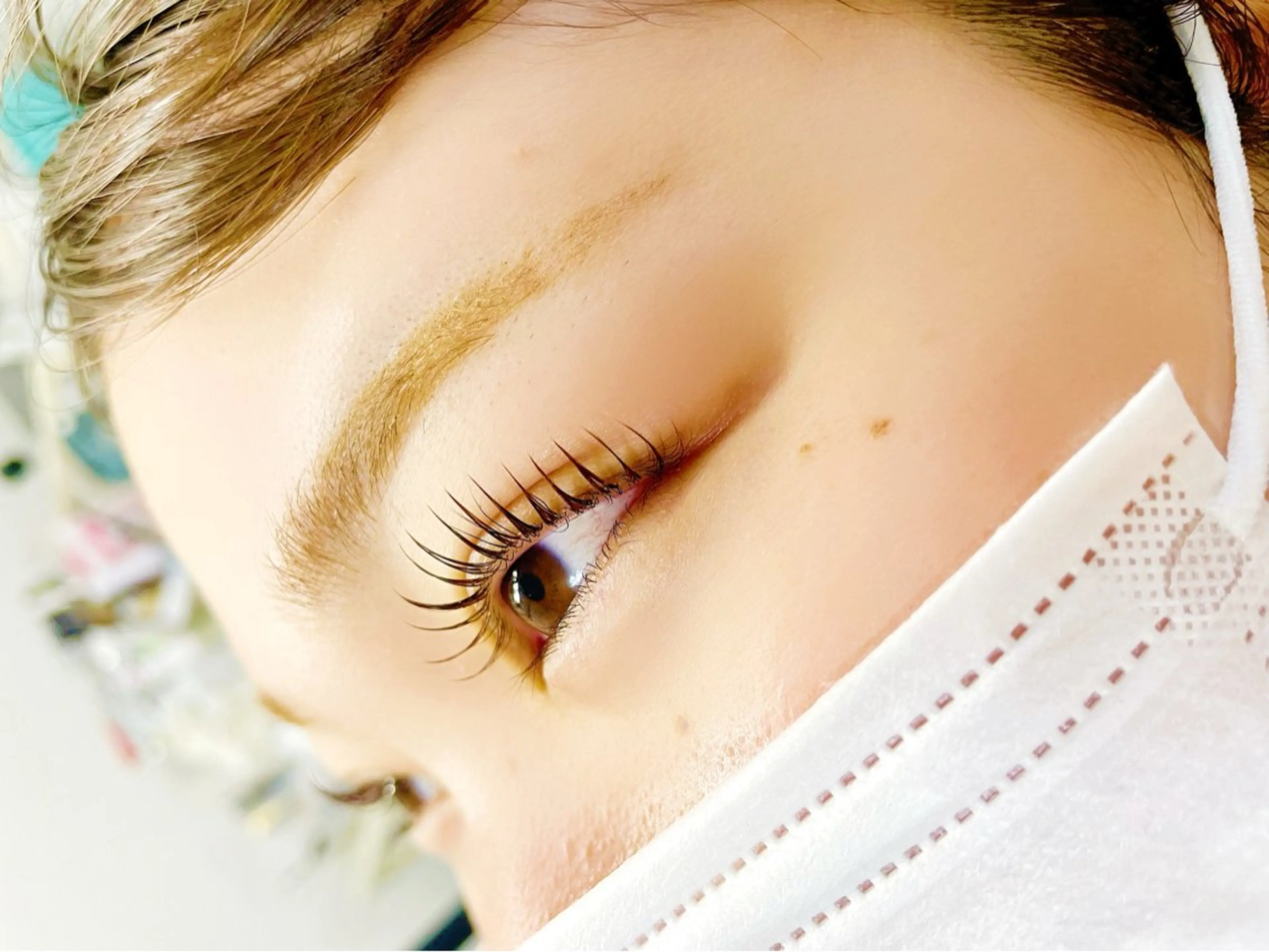 マツエク・マツパ カラーマツエク ナチュラル マツパ BIMOA ビモアのマツエク・マツパデザイン