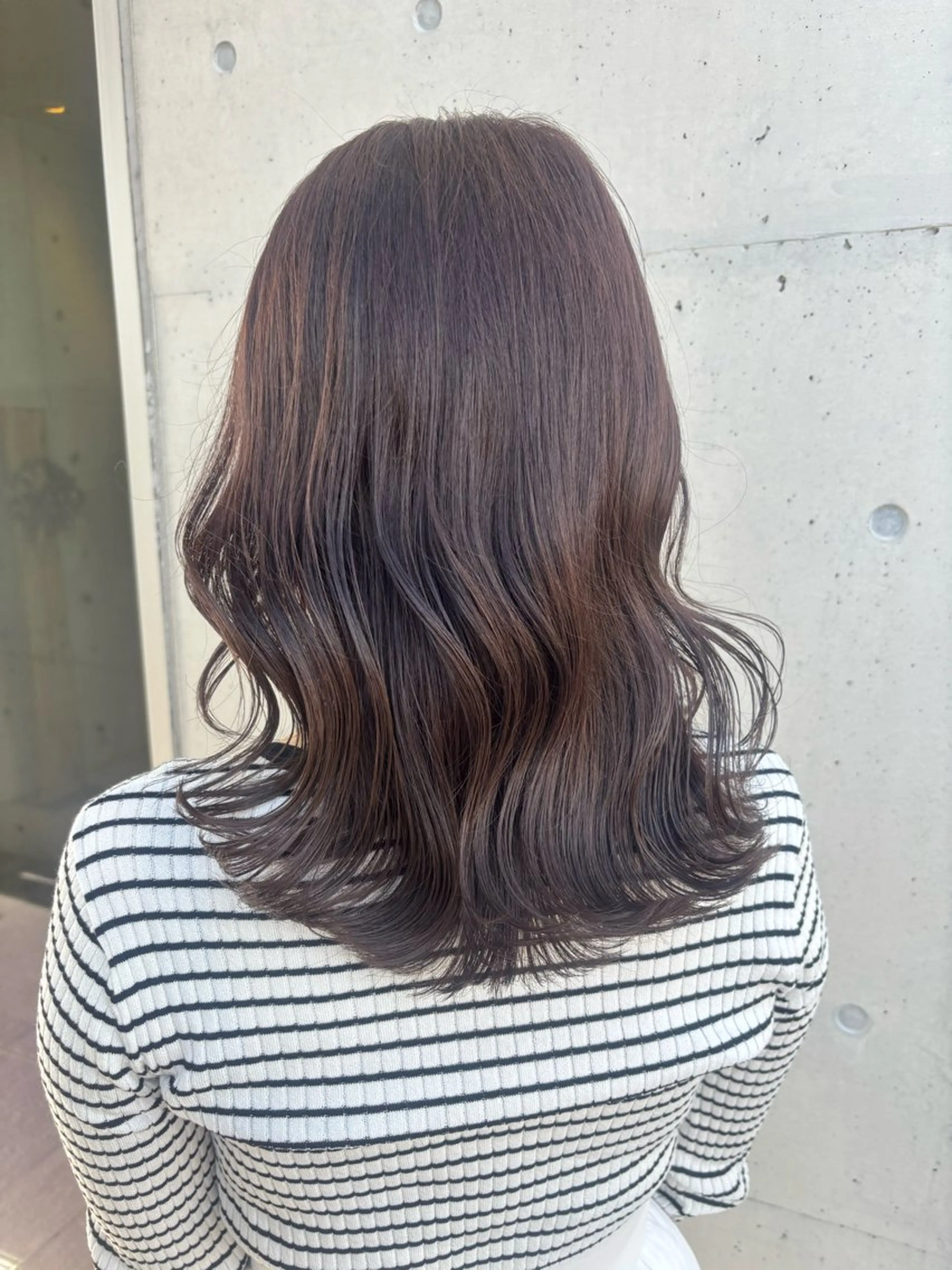 カラー 心美/ブリーチなし 透明感カラーのヘアスタイル