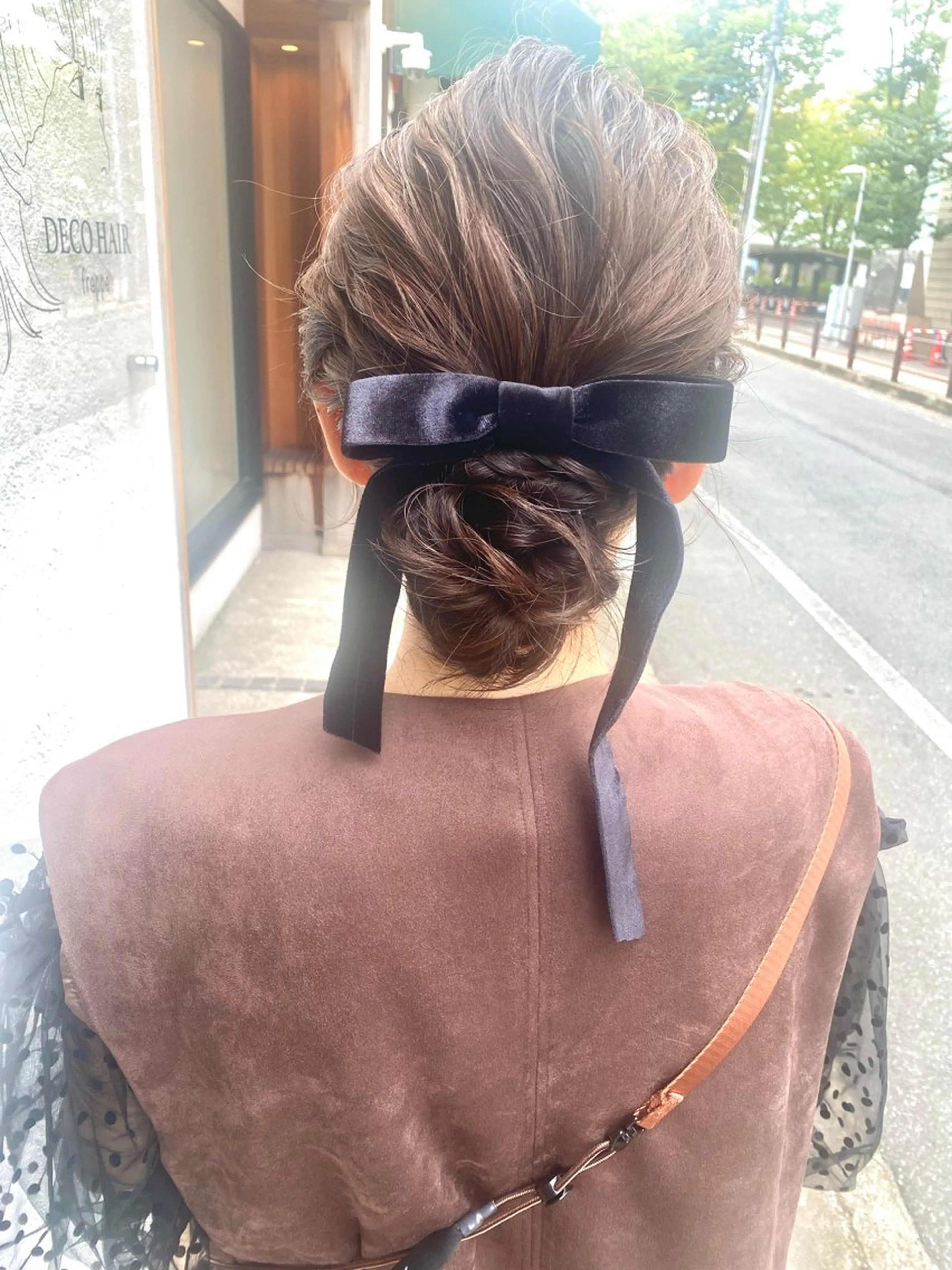 ヘアアレンジ ボブ/ショート 田中夕子のヘアスタイル