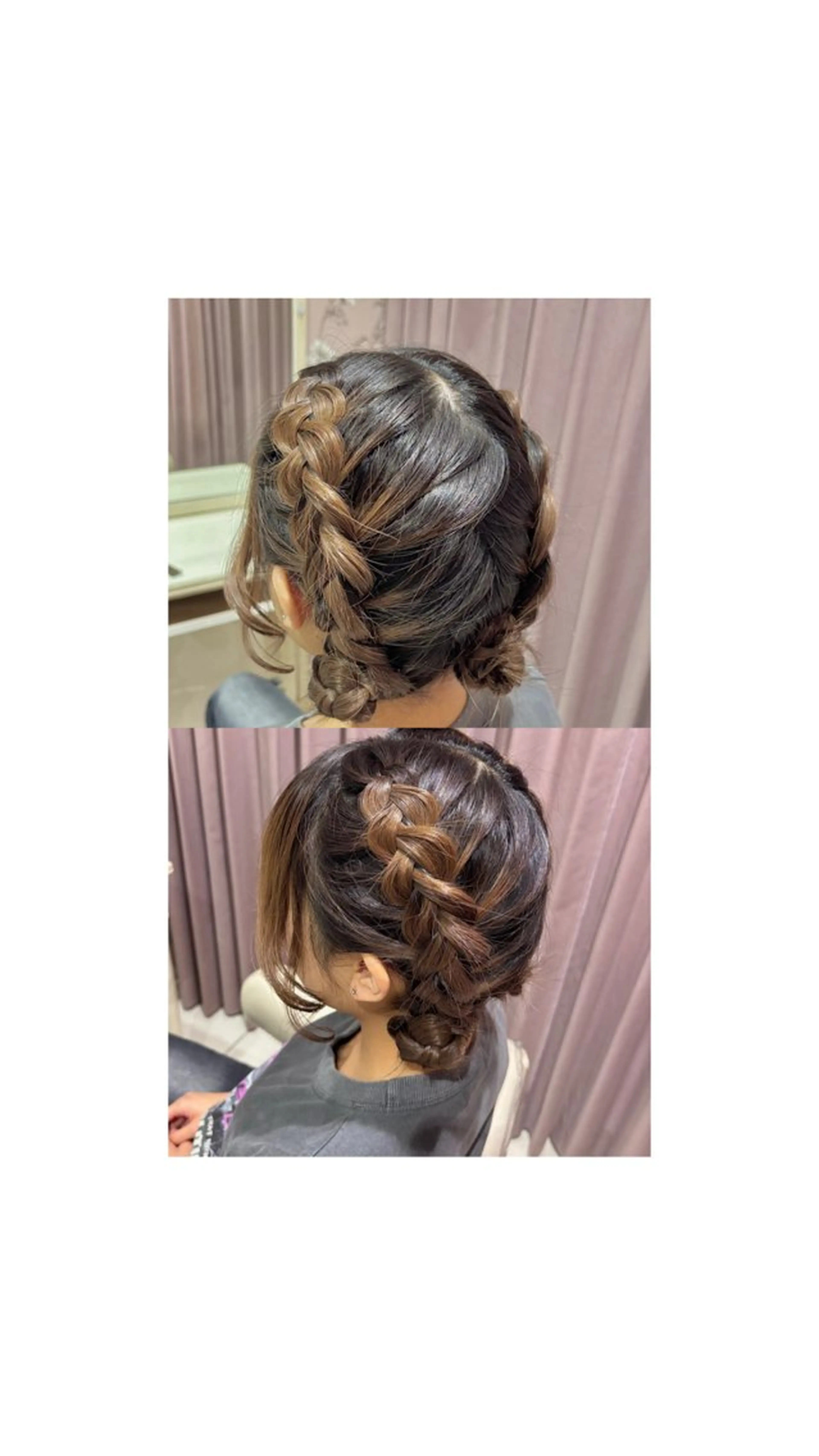 ヘアアレンジ ヘアセット Ash志木南口店／ まおのヘアスタイル