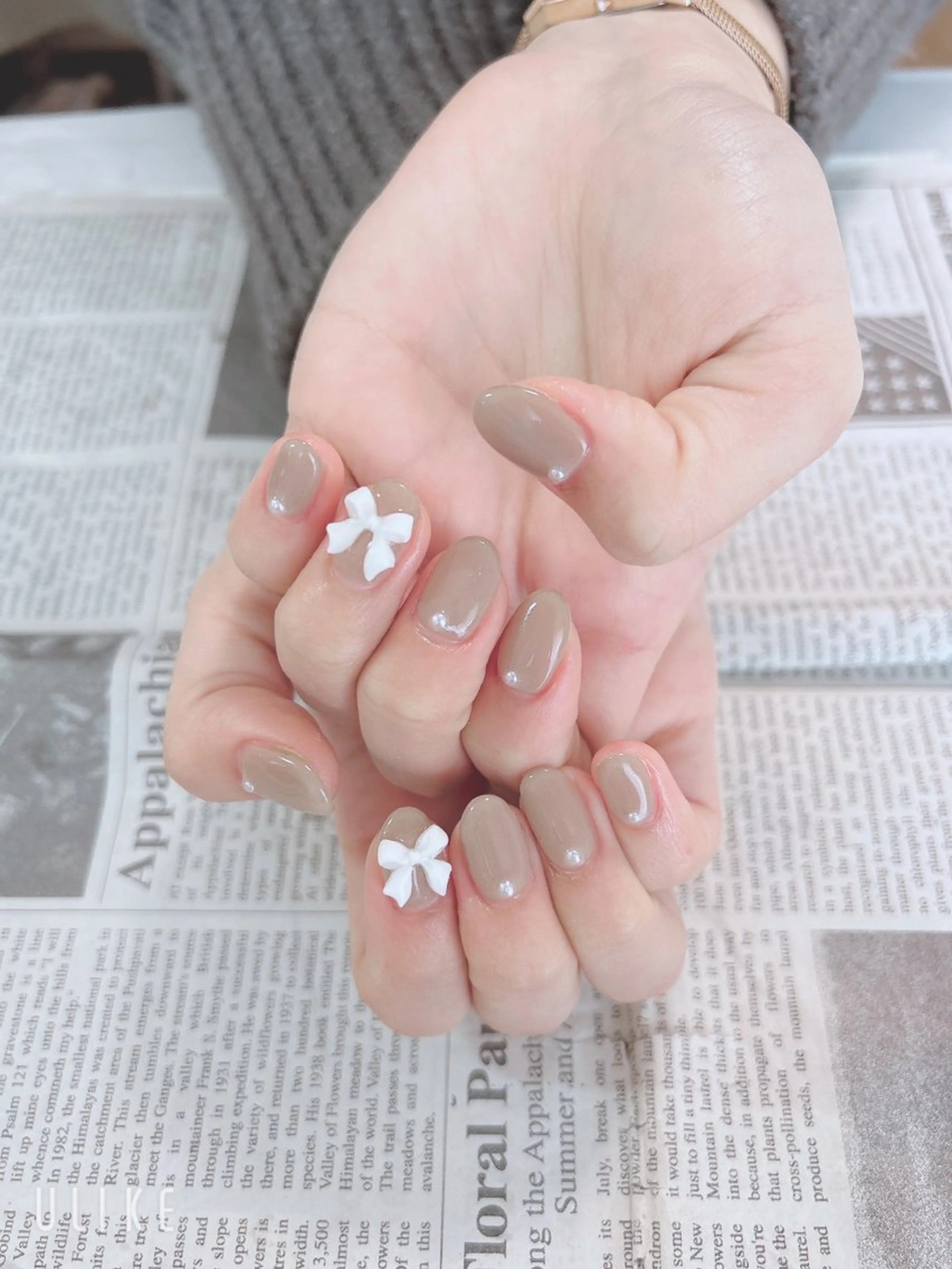 ネイル ハンドネイル ハンドケア 森山 舞のネイルデザイン