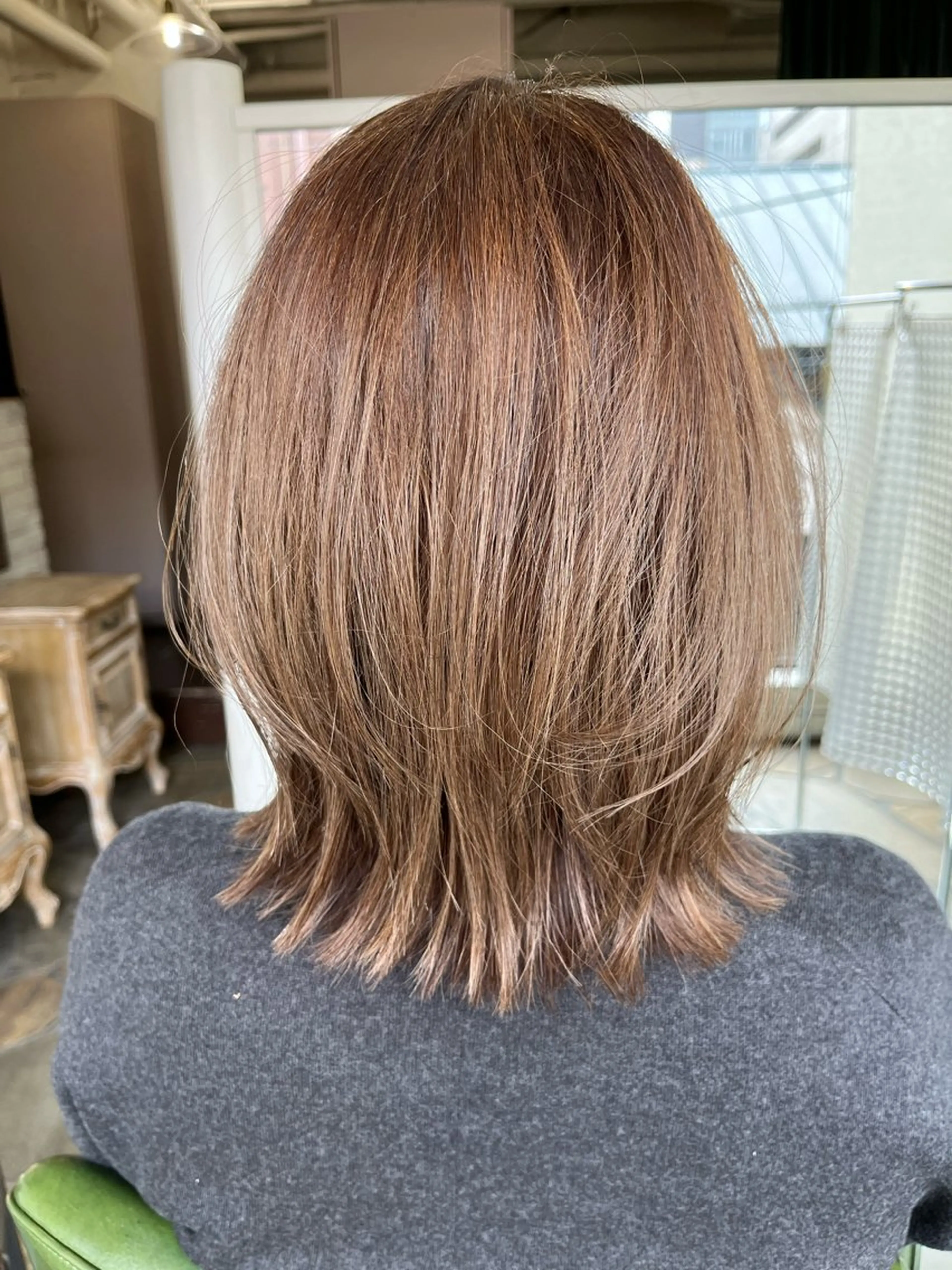 ミディアム 戸本 泰久のヘアスタイル