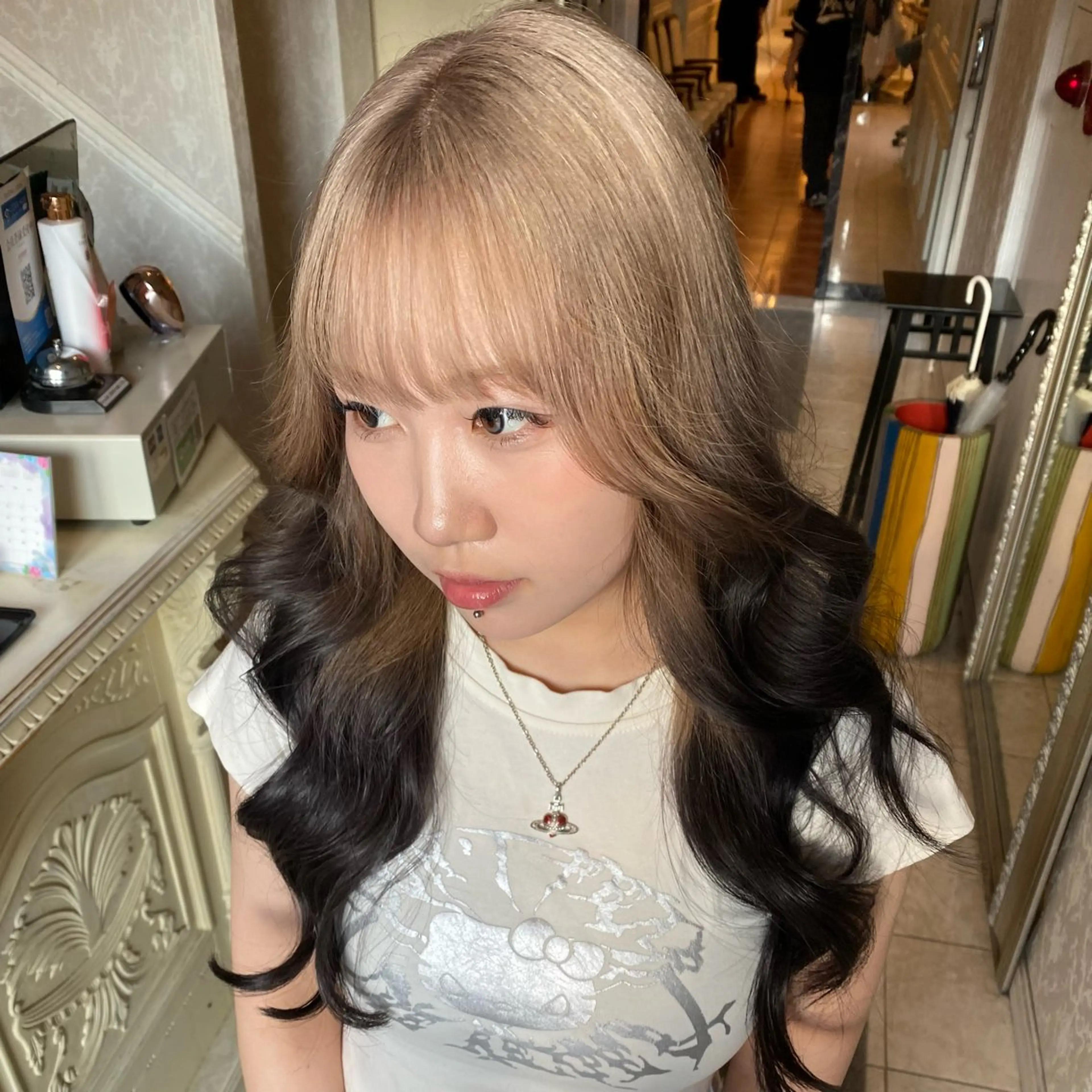 ロング カラー 大阪ハイトーン /MYUUのヘアスタイル