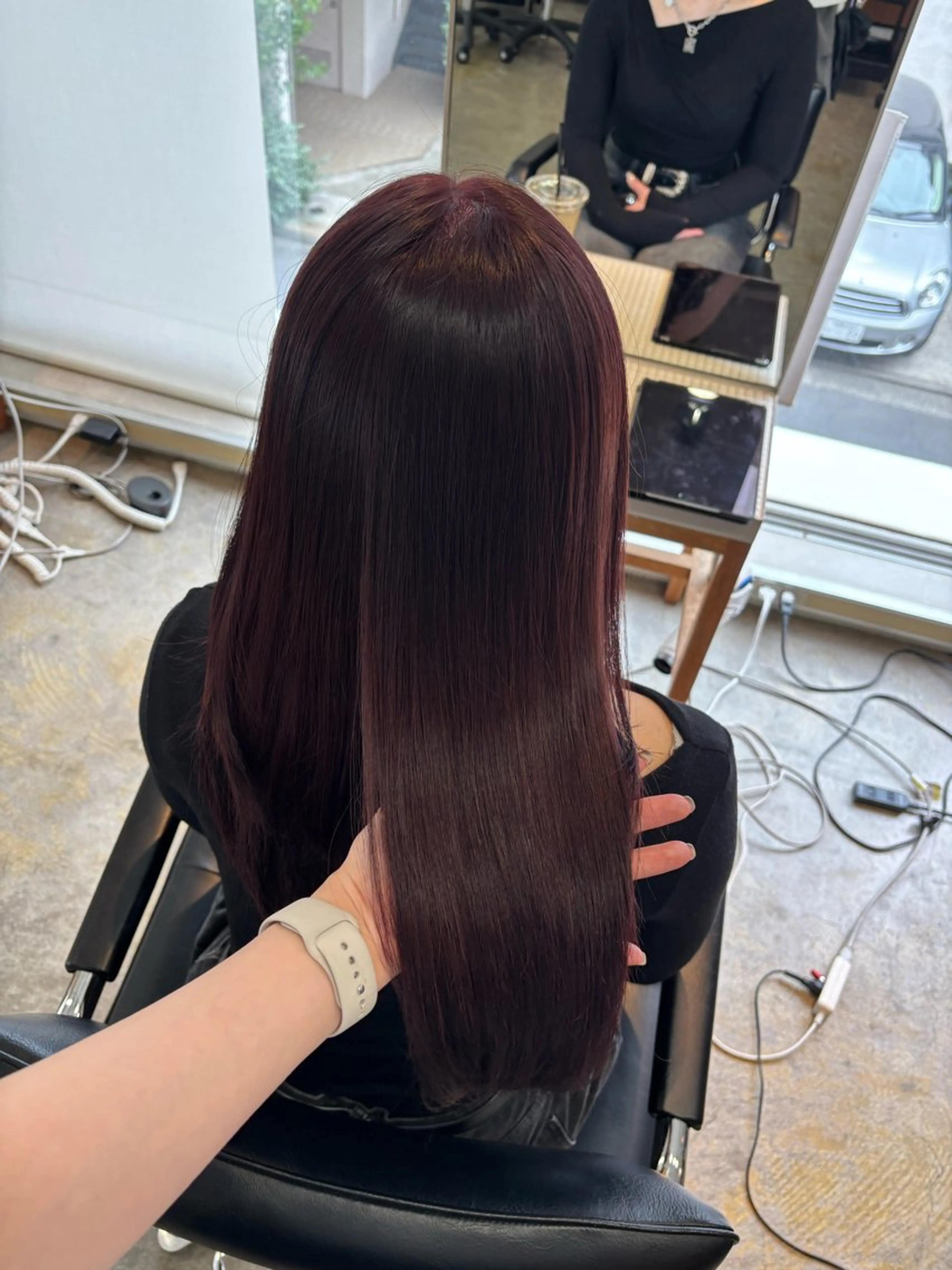 カラー ブリーチ ブリーチなしカラー レッドカラー ヘアカラー トリートメント ヘッドスパ Liike所属・🎀透明感カラー🎀 Yurinoのヘアスタイル