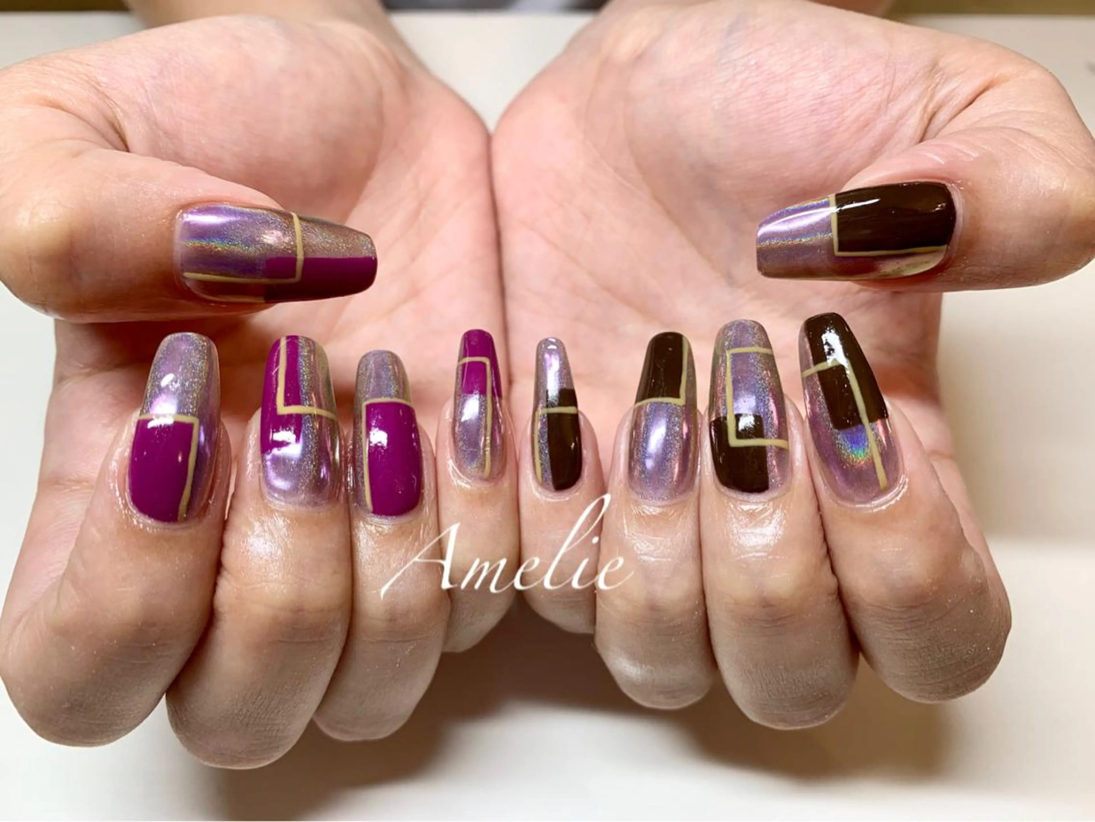 ネイル ジェルネイル パラジェル yo koのネイルデザイン