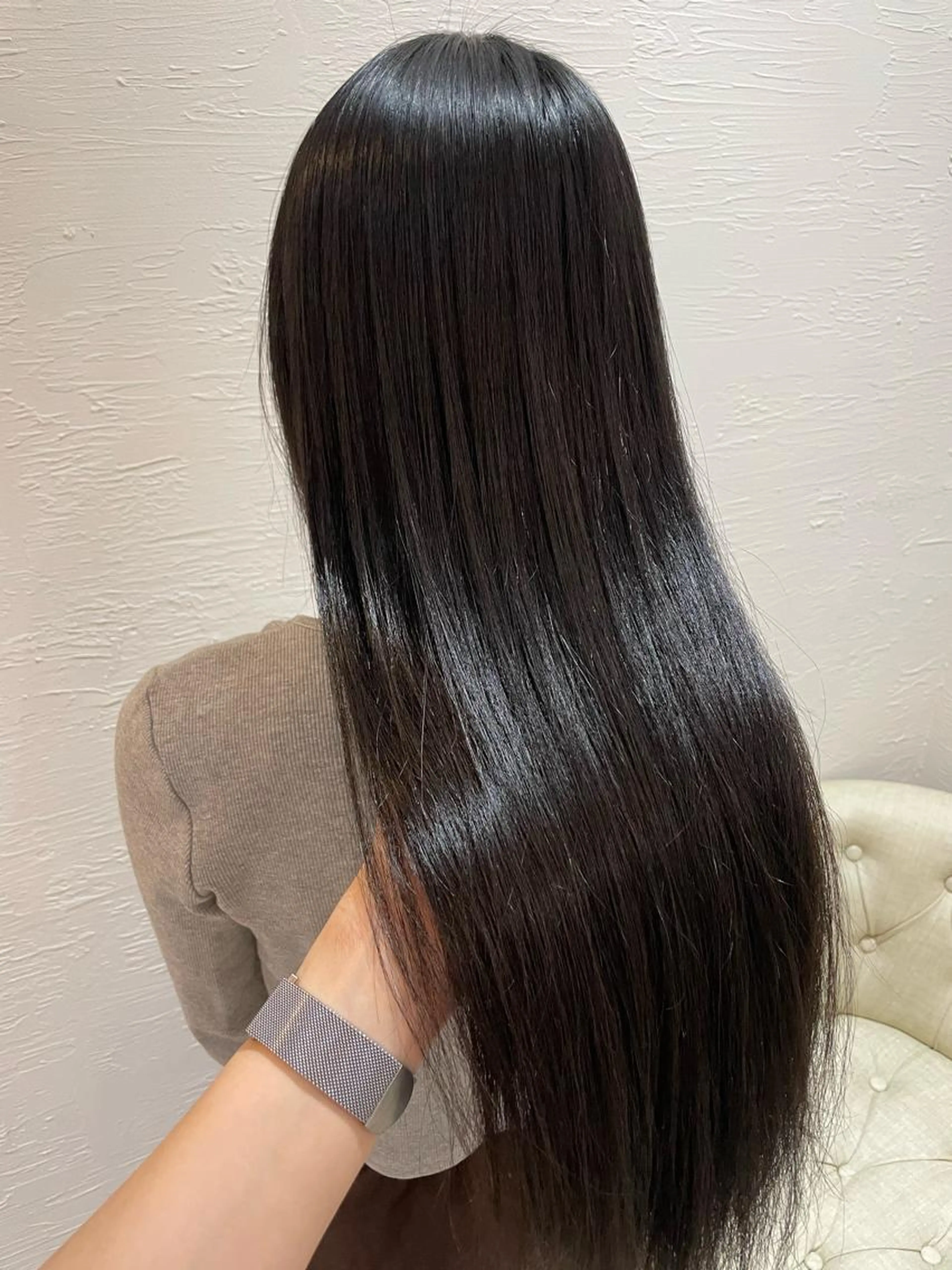 💎髪質改善カラー＋Aujuaトリートメント💎(プラス料金でトリートメントのアップ可能です)の写真