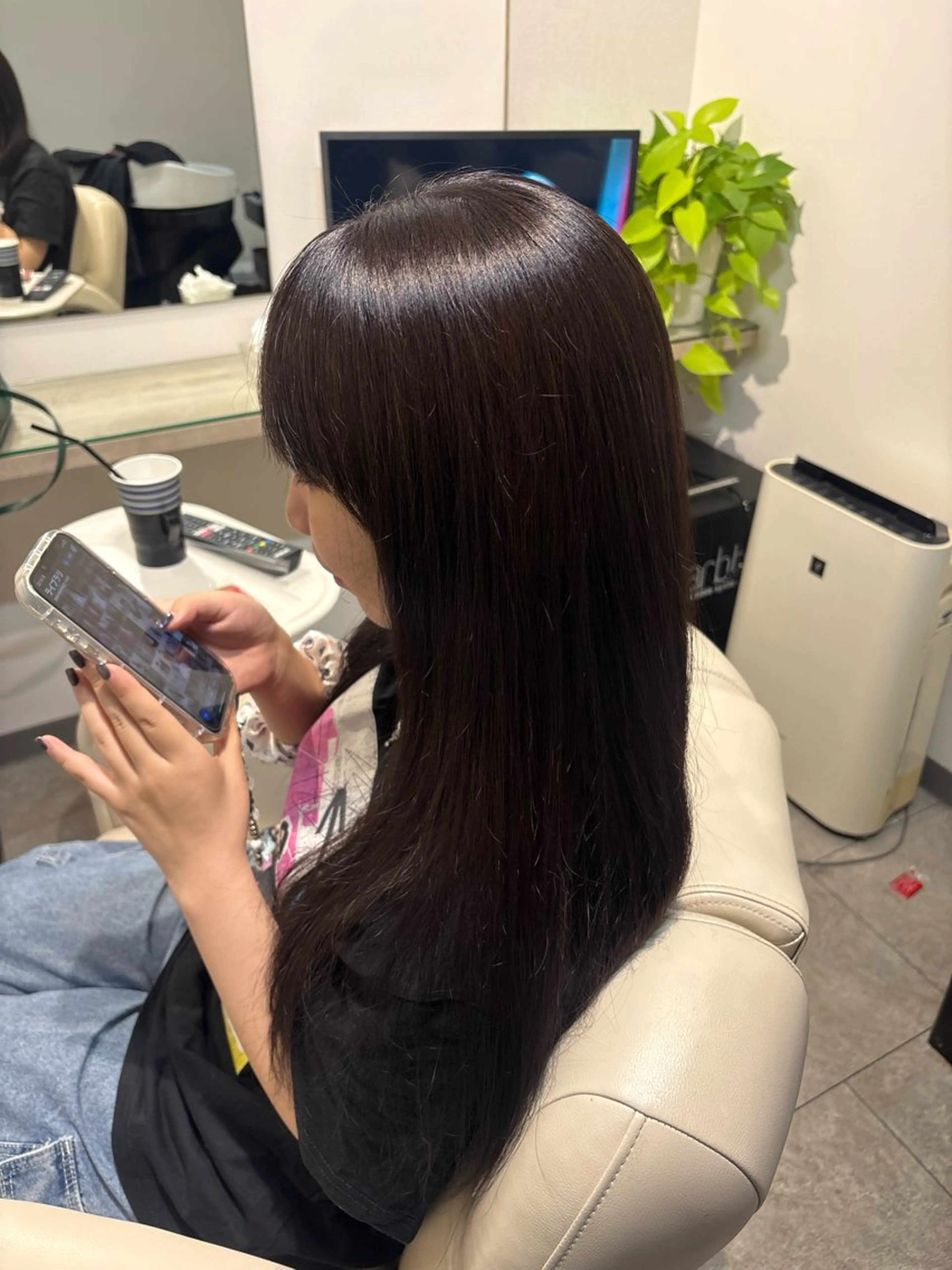 ロング 六本木🫧マツエク 望月彩音のヘアスタイル