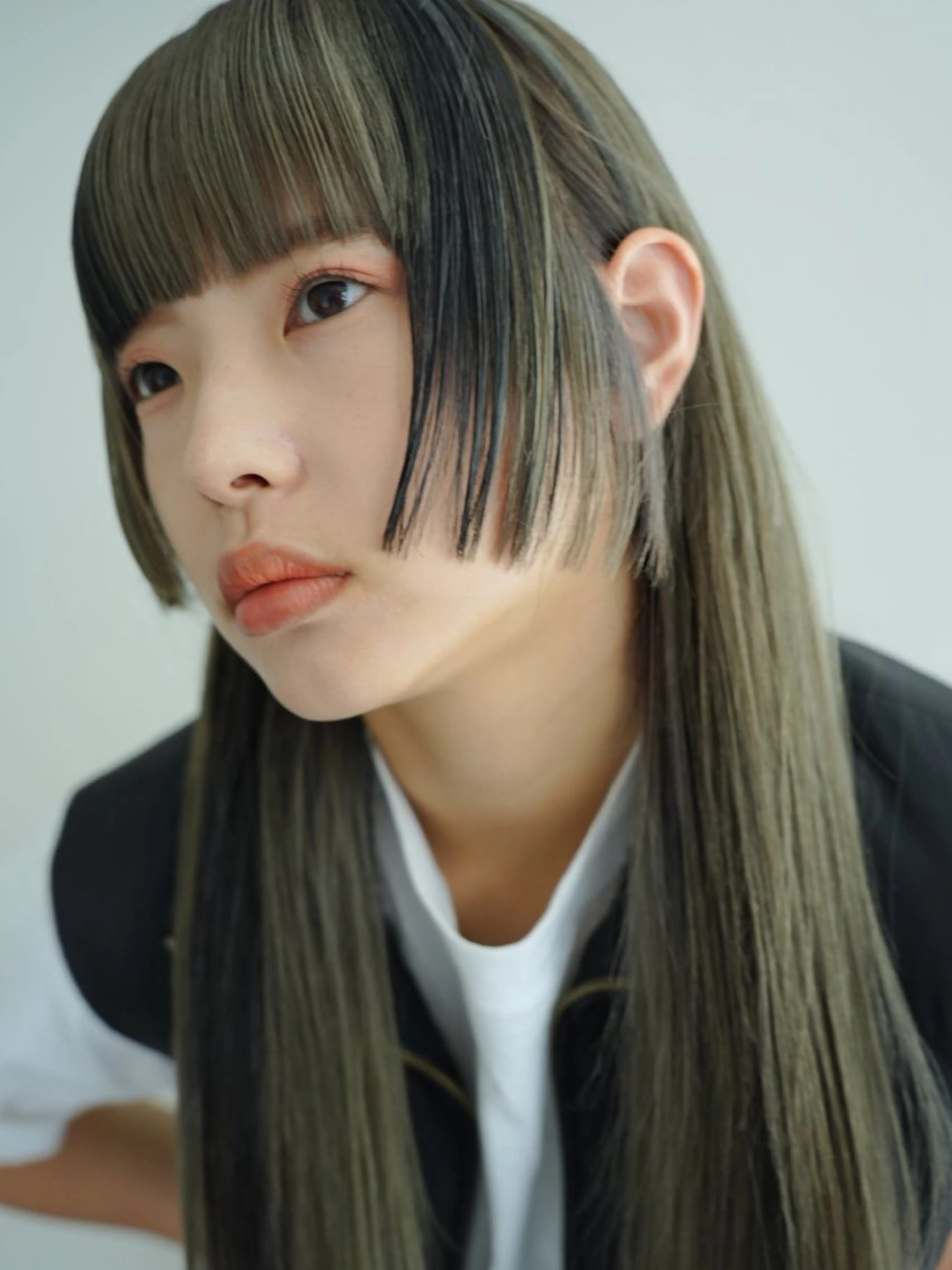 ロング カラー カット ヘアカラー トリートメント mizuho .のヘアスタイル