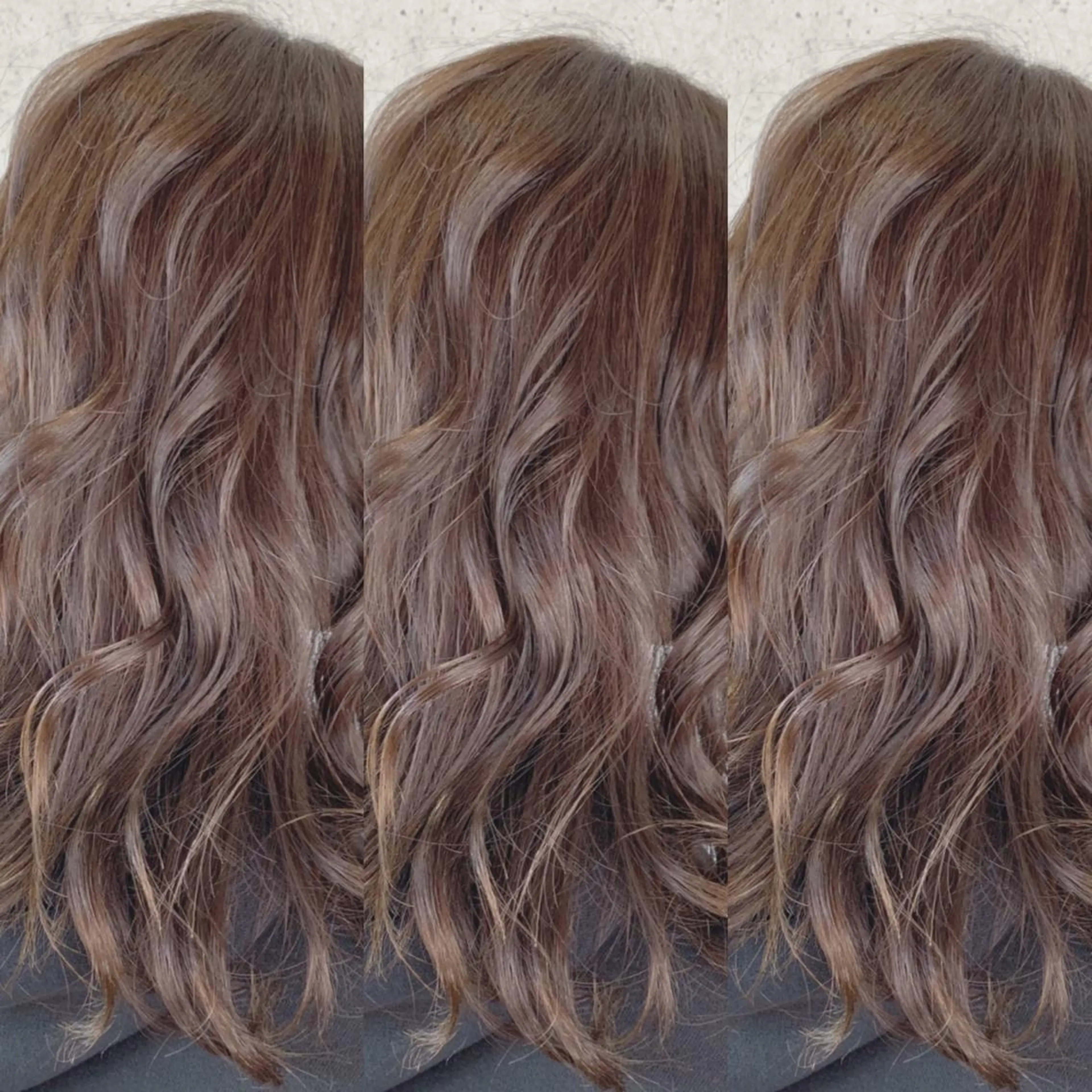 ロング カラー ブラウンカラー ナチュラルブラウン 福森 みずきのヘアスタイル