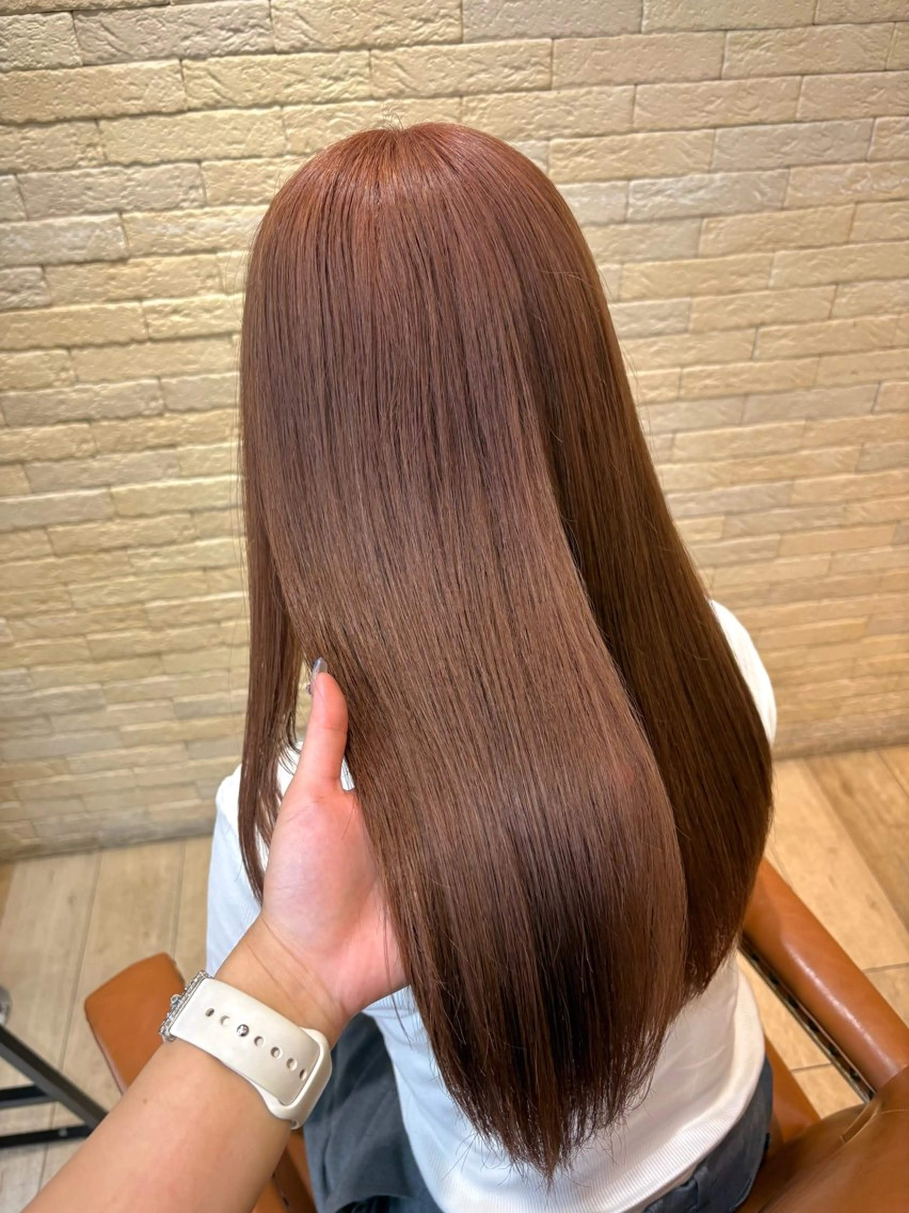 カラー ヘアカラー トリートメント しおり🍬 KOKORO🤍のヘアスタイル