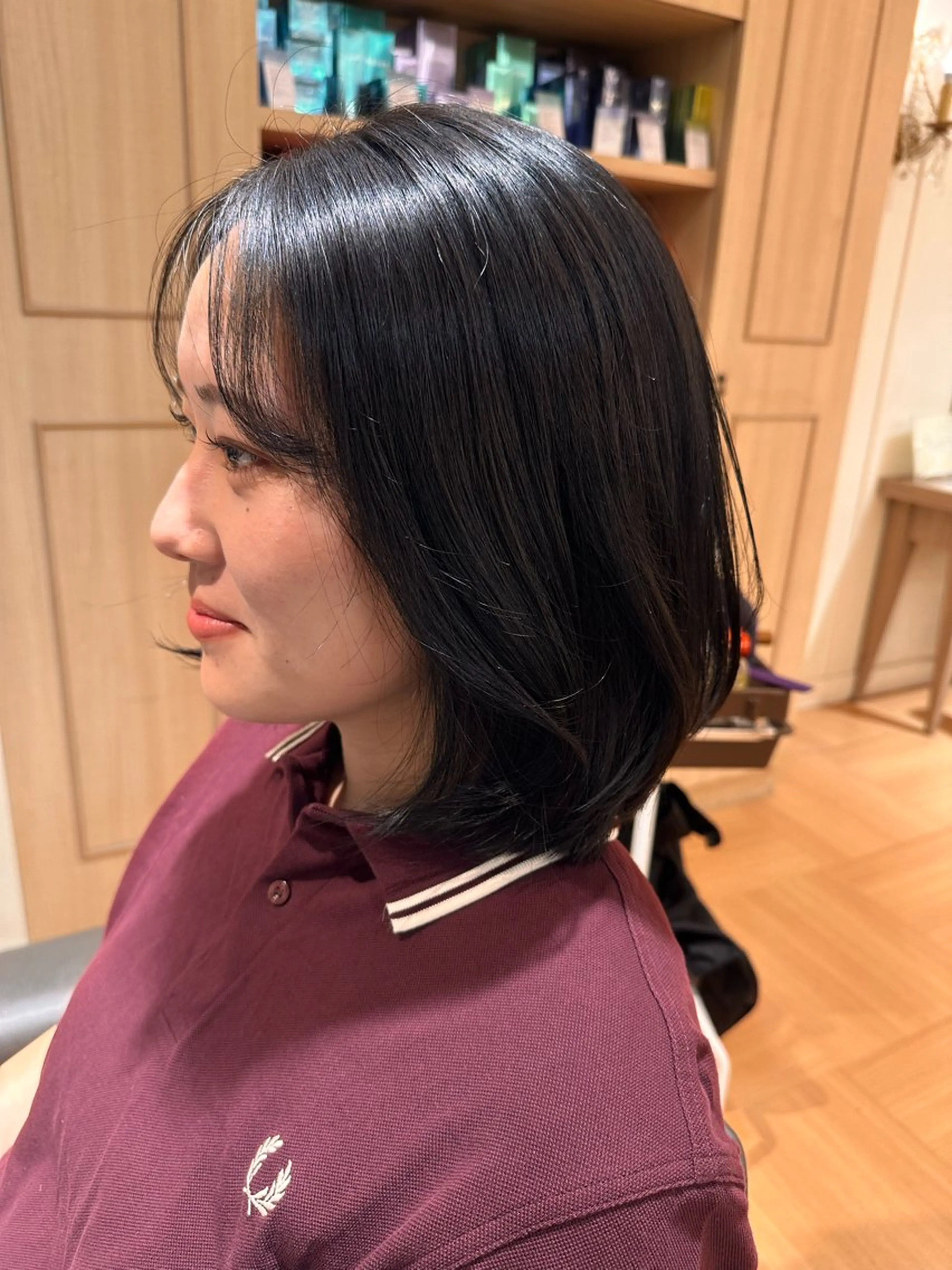 ミディアム 【yuni】 コタロウのヘアスタイル