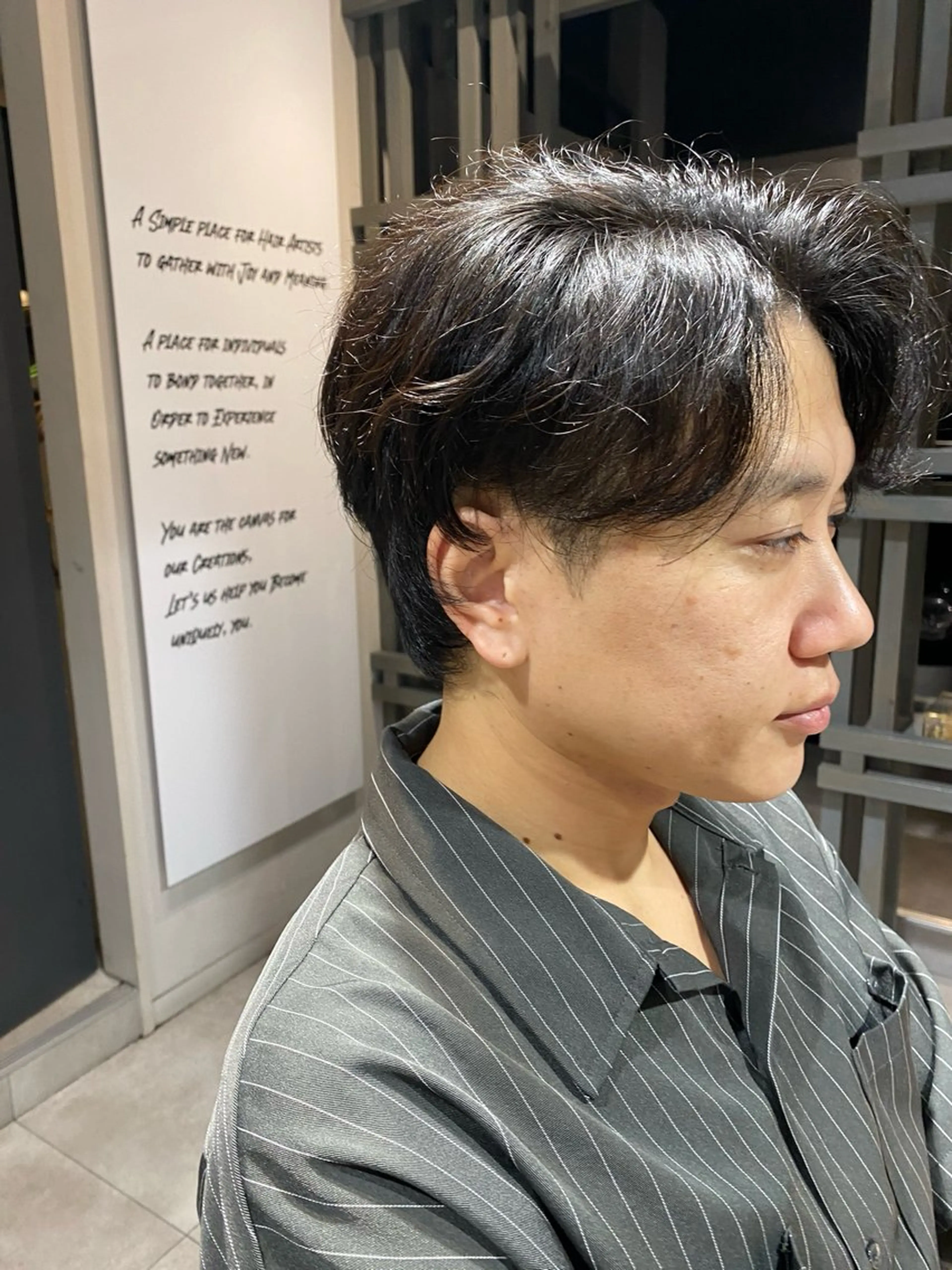 ミディアム メンズ カット ヘッドスパ Dxxxx III所属・似合う髪型が 分からない方へのヘアスタイル